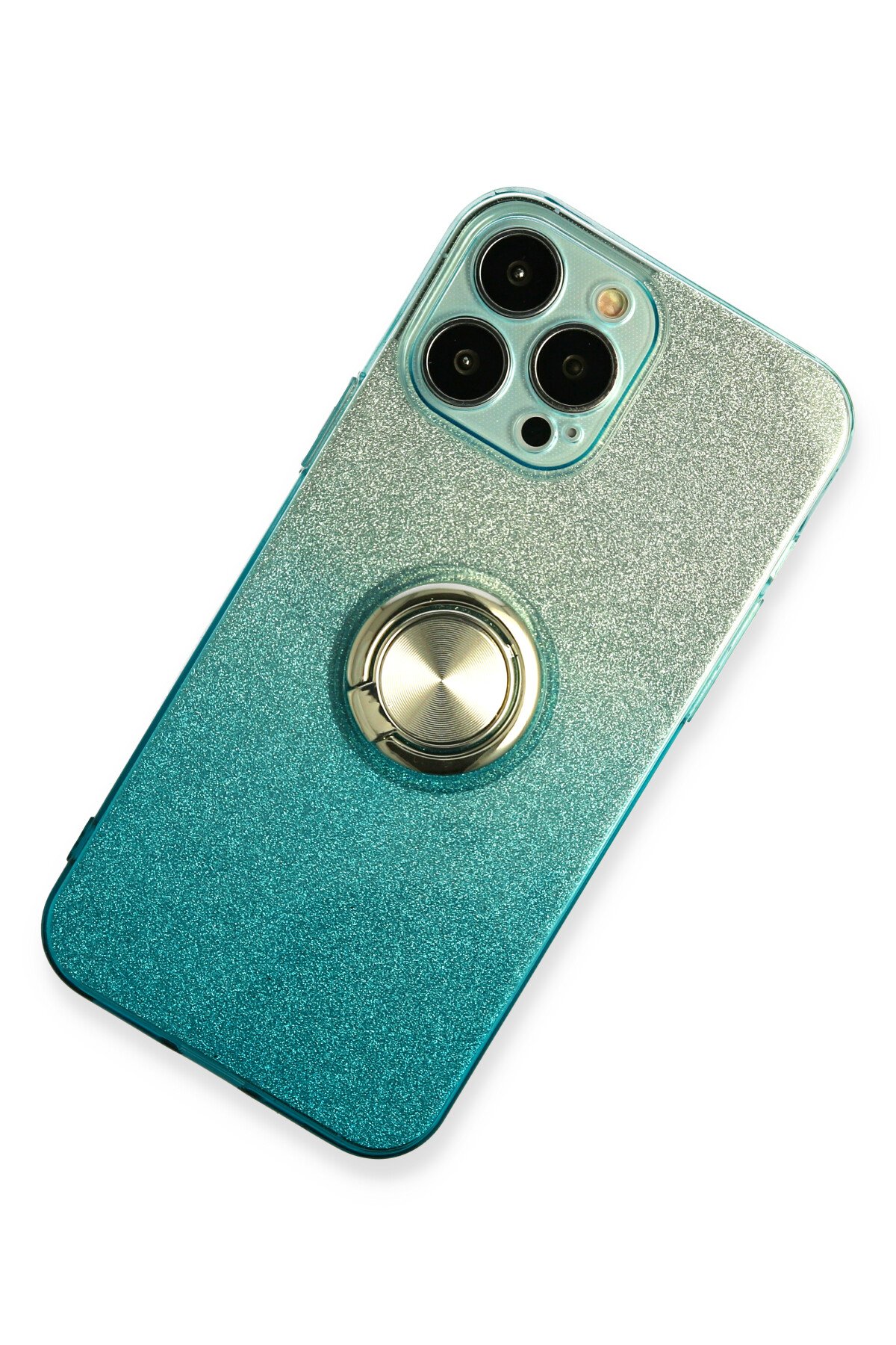 Newface iPhone 13 Pro Kılıf Zuma Kartvizitli Yüzüklü Silikon - Lila