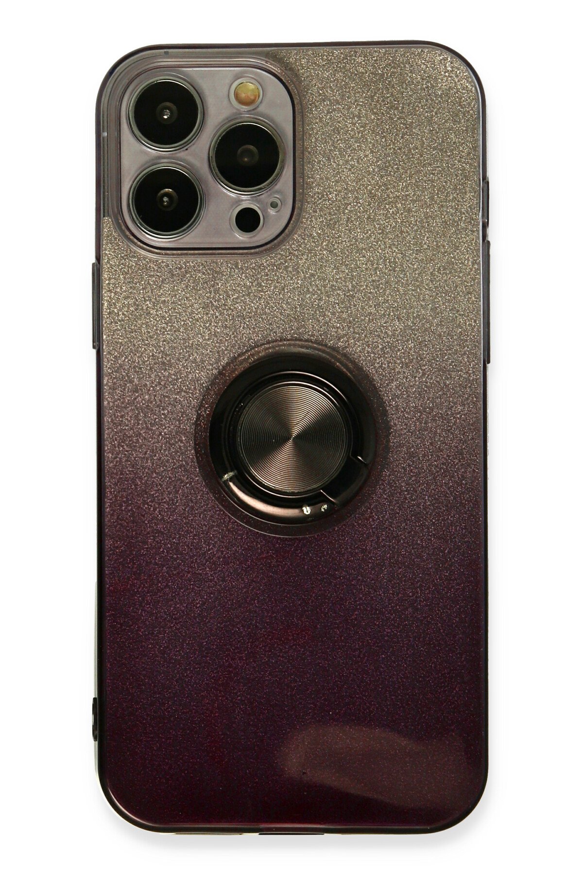 Newface iPhone 13 Pro Kılıf Asya Deri Silikon - Kırmızı