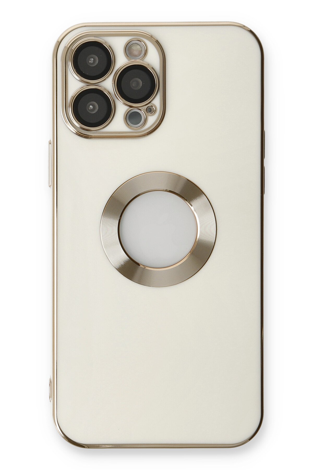 Newface iPhone 13 Pro Pers Alüminyum Kamera Lens - Kırmızı