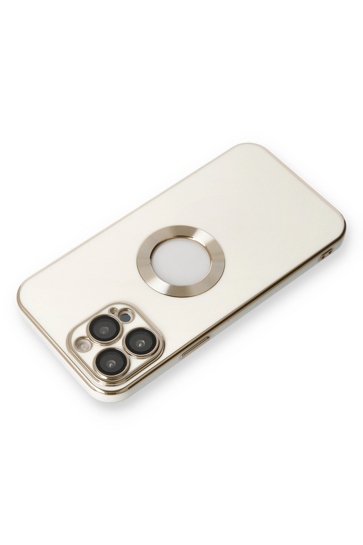 Newface iPhone 13 Pro Pers Alüminyum Kamera Lens - Kırmızı