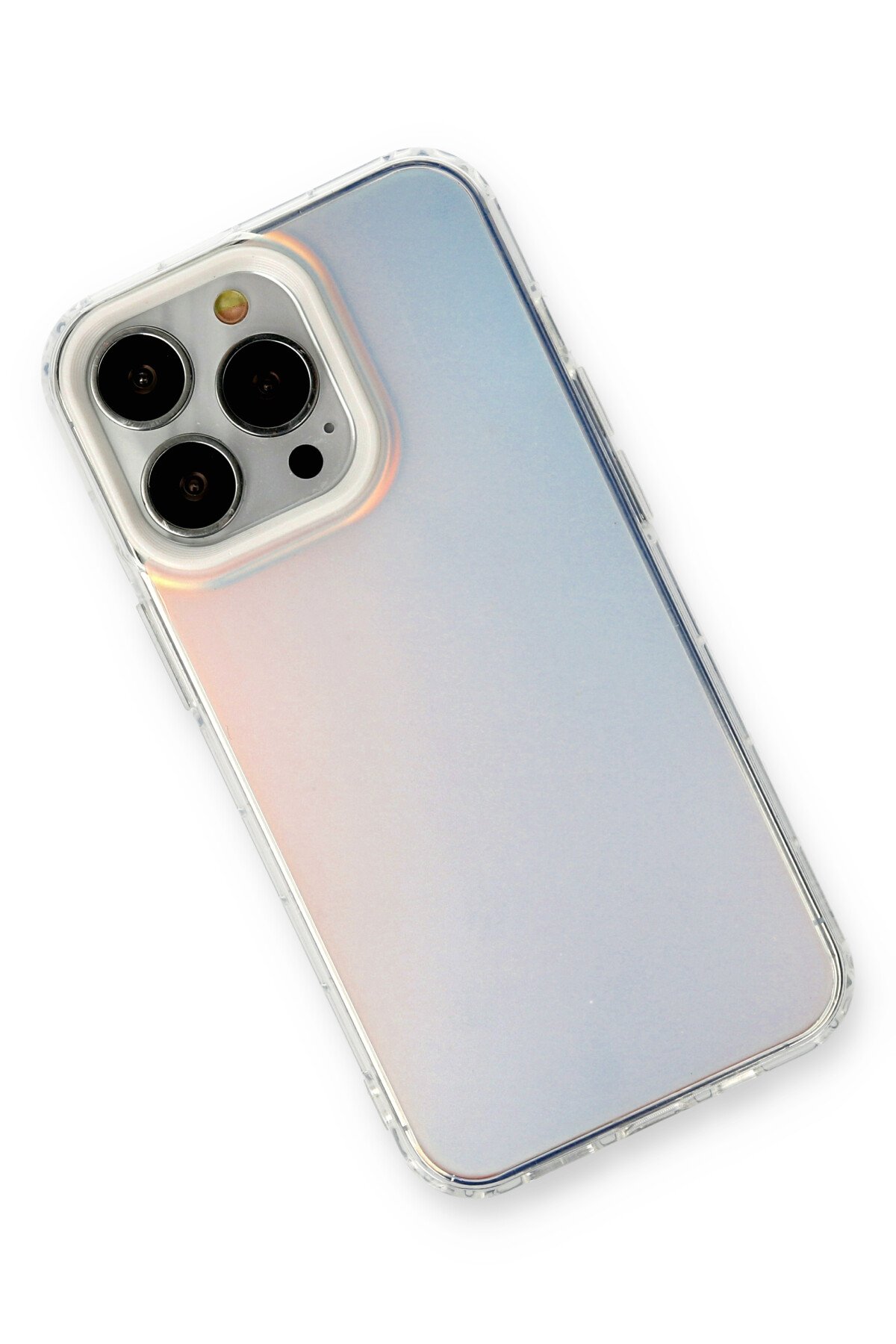 Newface iPhone 13 Pro Kılıf Razer Lensli Silikon - Yeşil