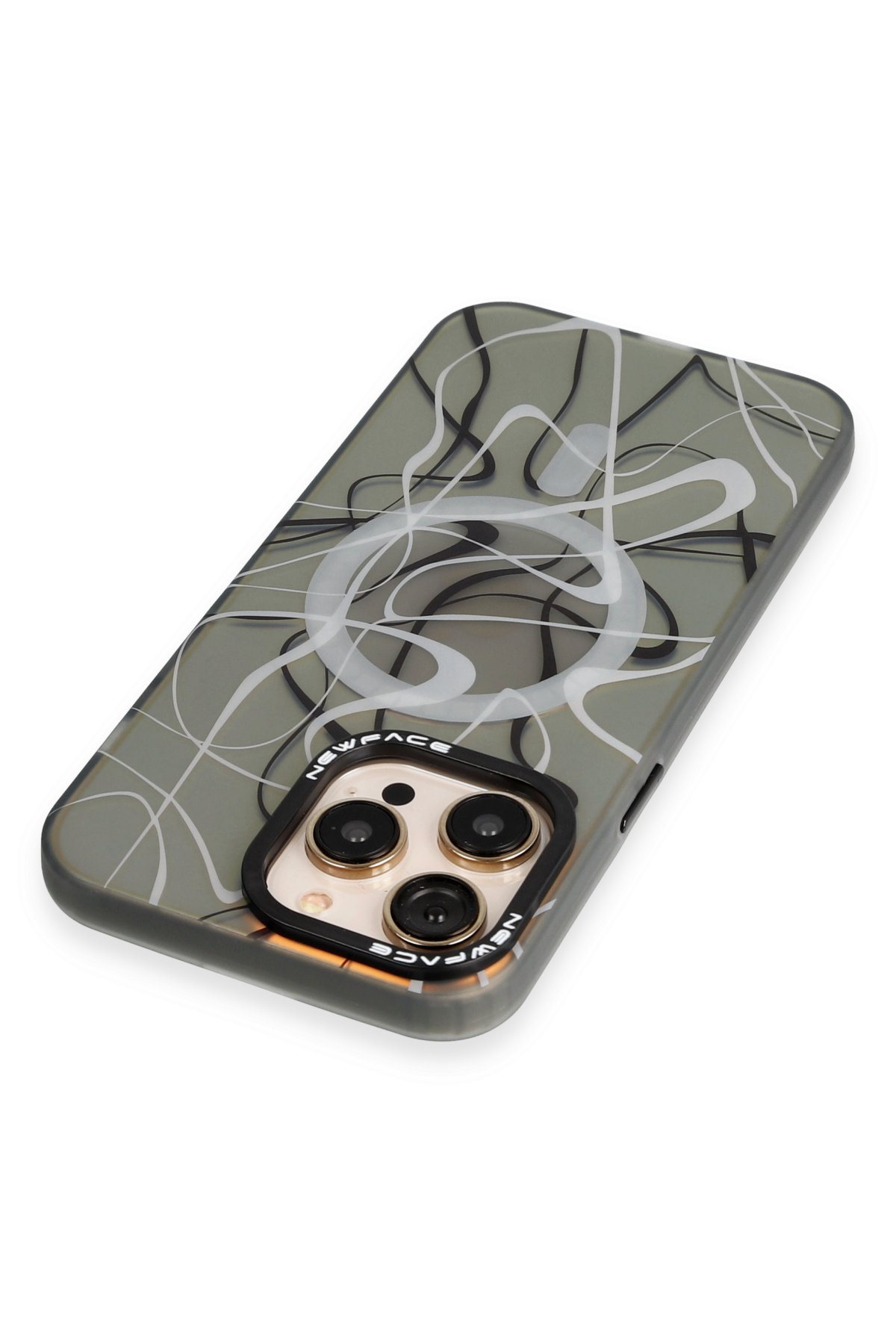 Newface iPhone 13 Pro Kılıf Coco Deri Standlı Kapak - Lila