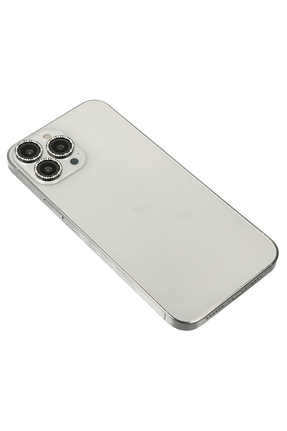 Newface iPhone 13 Pro Max Kılıf Lansman Glass Kapak - Siyah