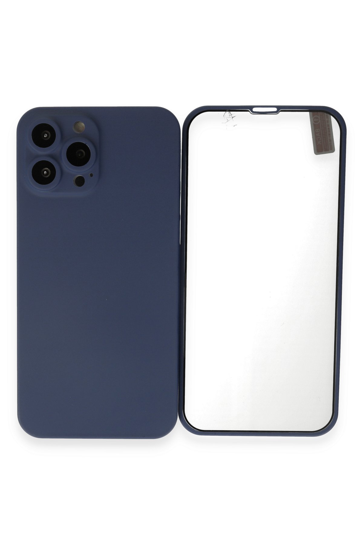 Newface iPhone 13 Pro Max Kılıf Rolet Stand Kapak - Siyah