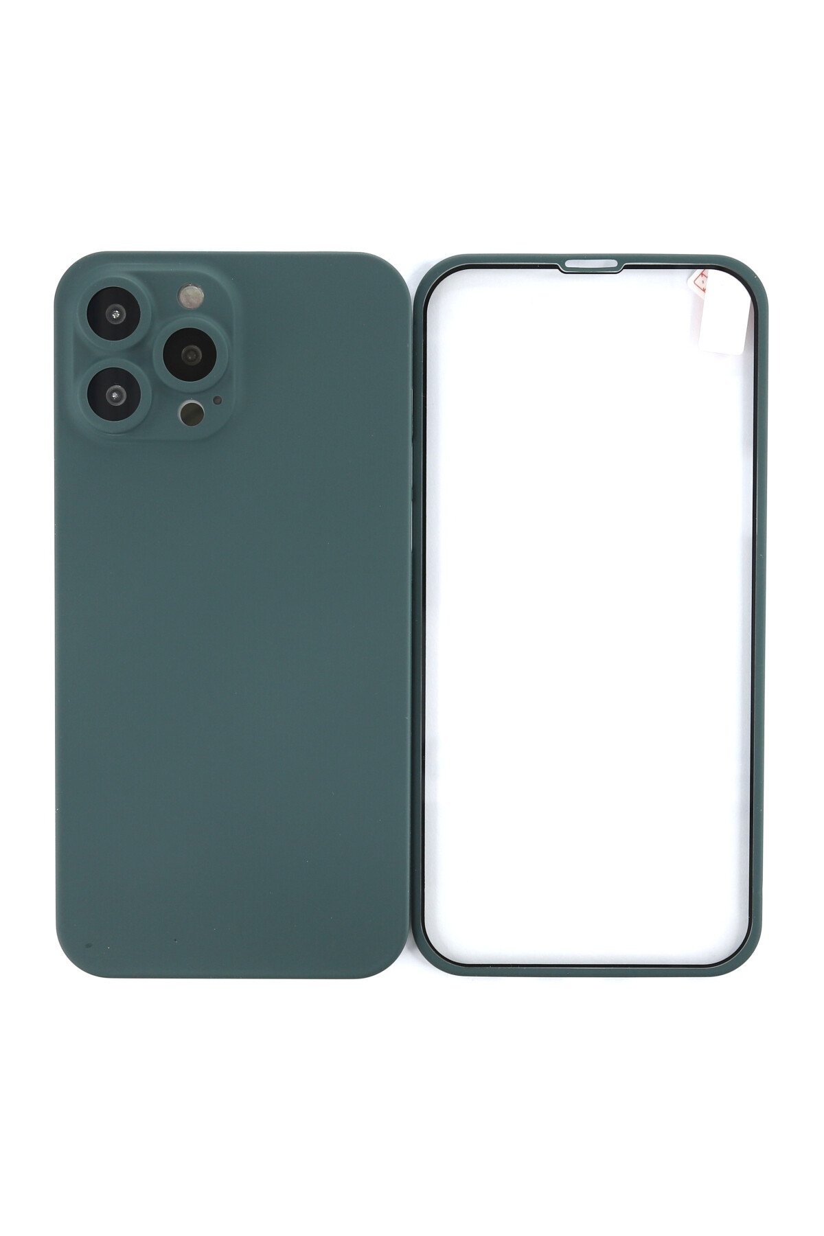 Newface iPhone 13 Pro Max Kılıf Lansman Legant Silikon - Yeşil