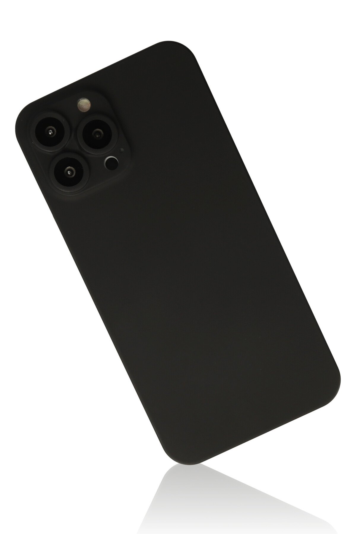 Newface iPhone 13 Pro Max Kılıf Sofya Yüzüklü Silikon Kapak - Yeşil