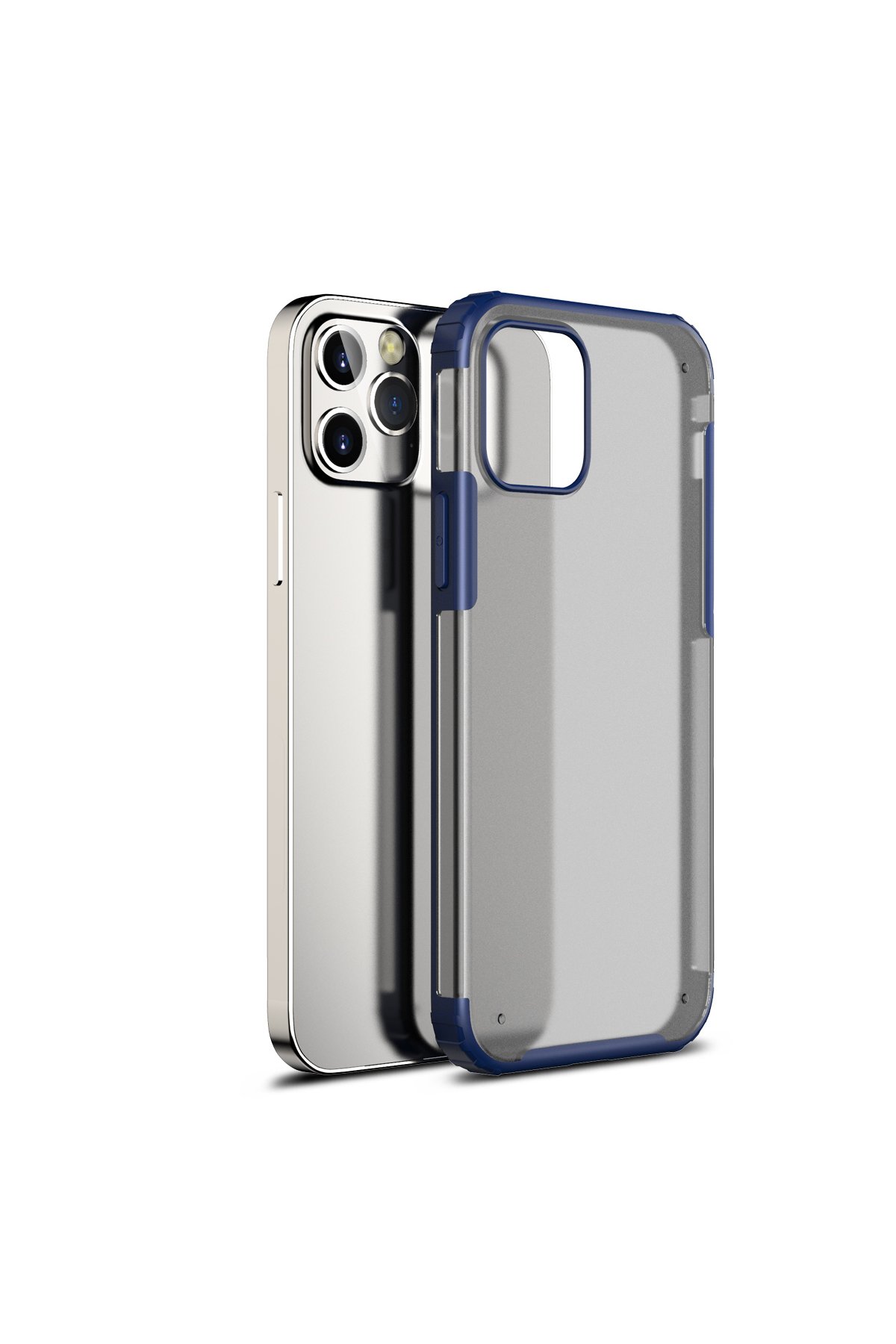 Newface iPhone 13 Pro Max Kılıf Asya Deri Silikon - Mürdüm