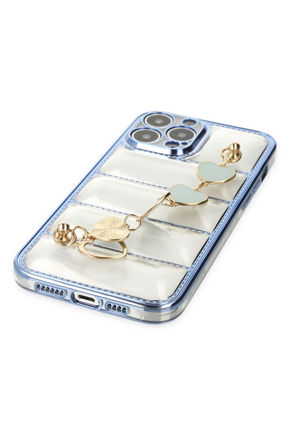 Newface iPhone 13 Pro Max Kılıf Platin Silikon - Siyah
