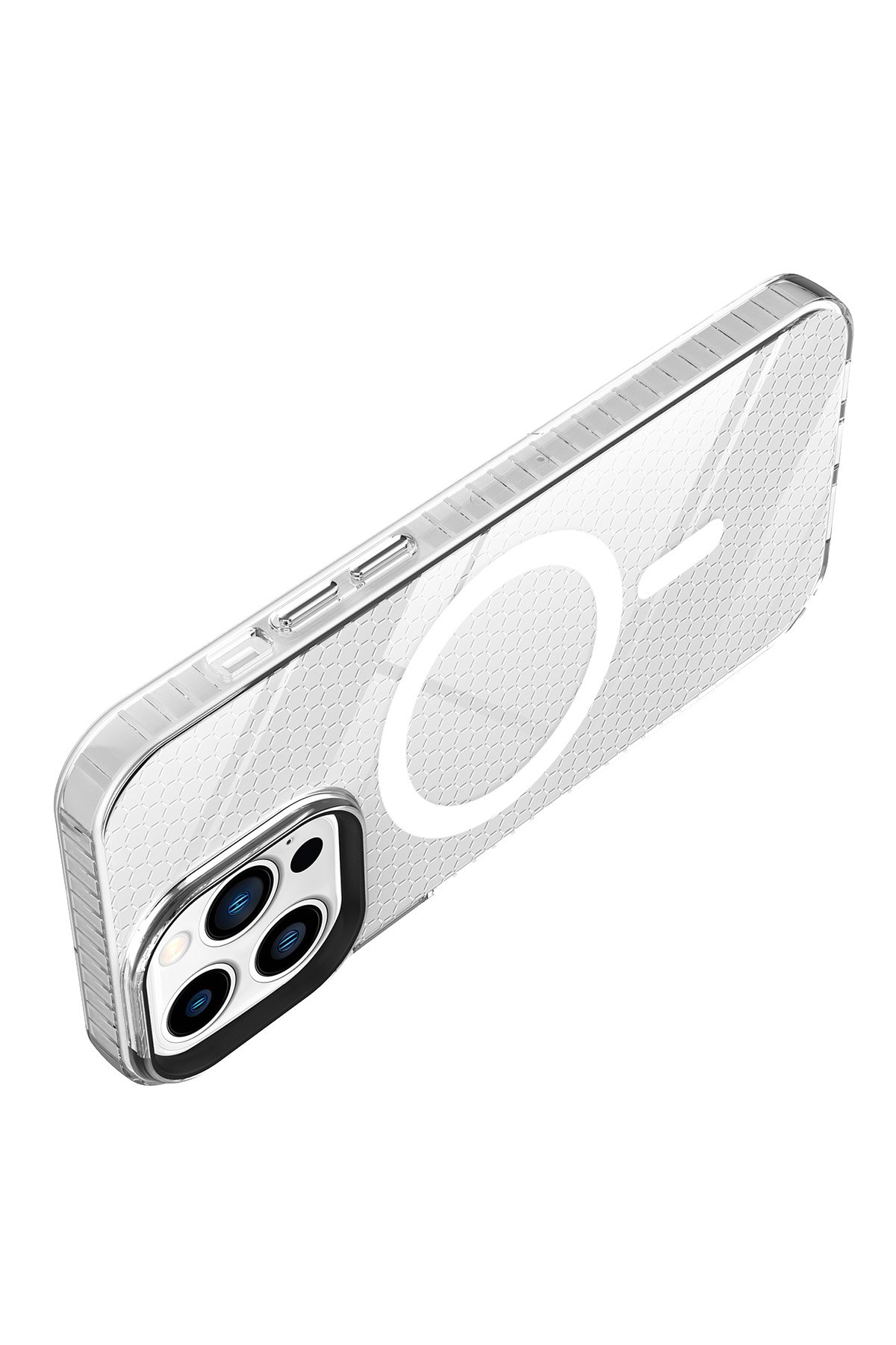 Newface iPhone 13 Pro Max Kılıf Troy Magsafe Kapak - Mavi