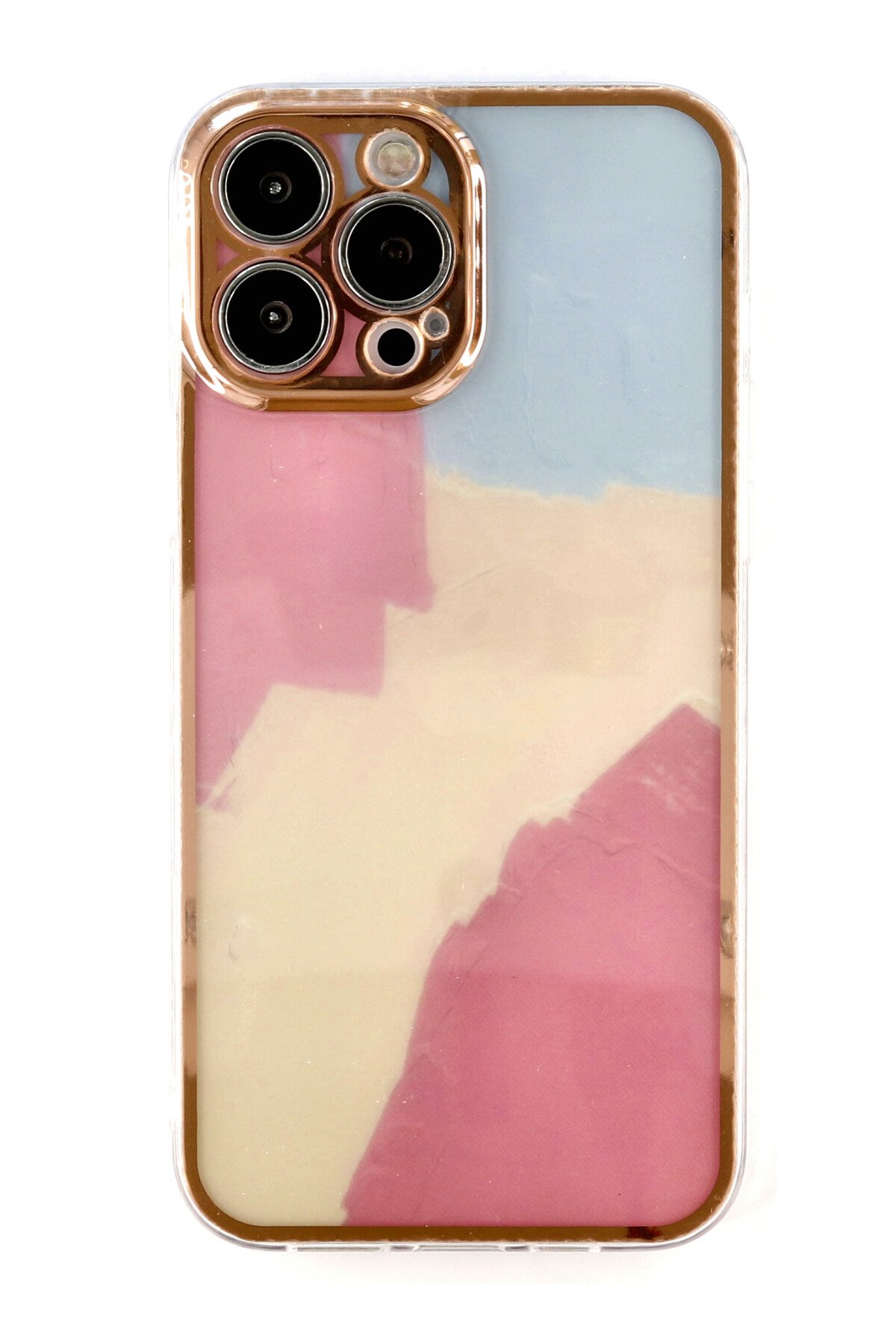Newface iPhone 13 Pro Max Shine Kamera Lens Koruma Cam - Mavi