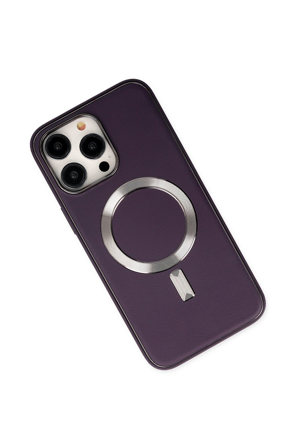 Newface iPhone 13 Pro Max Kılıf Luko Lens Silikon - Siyah