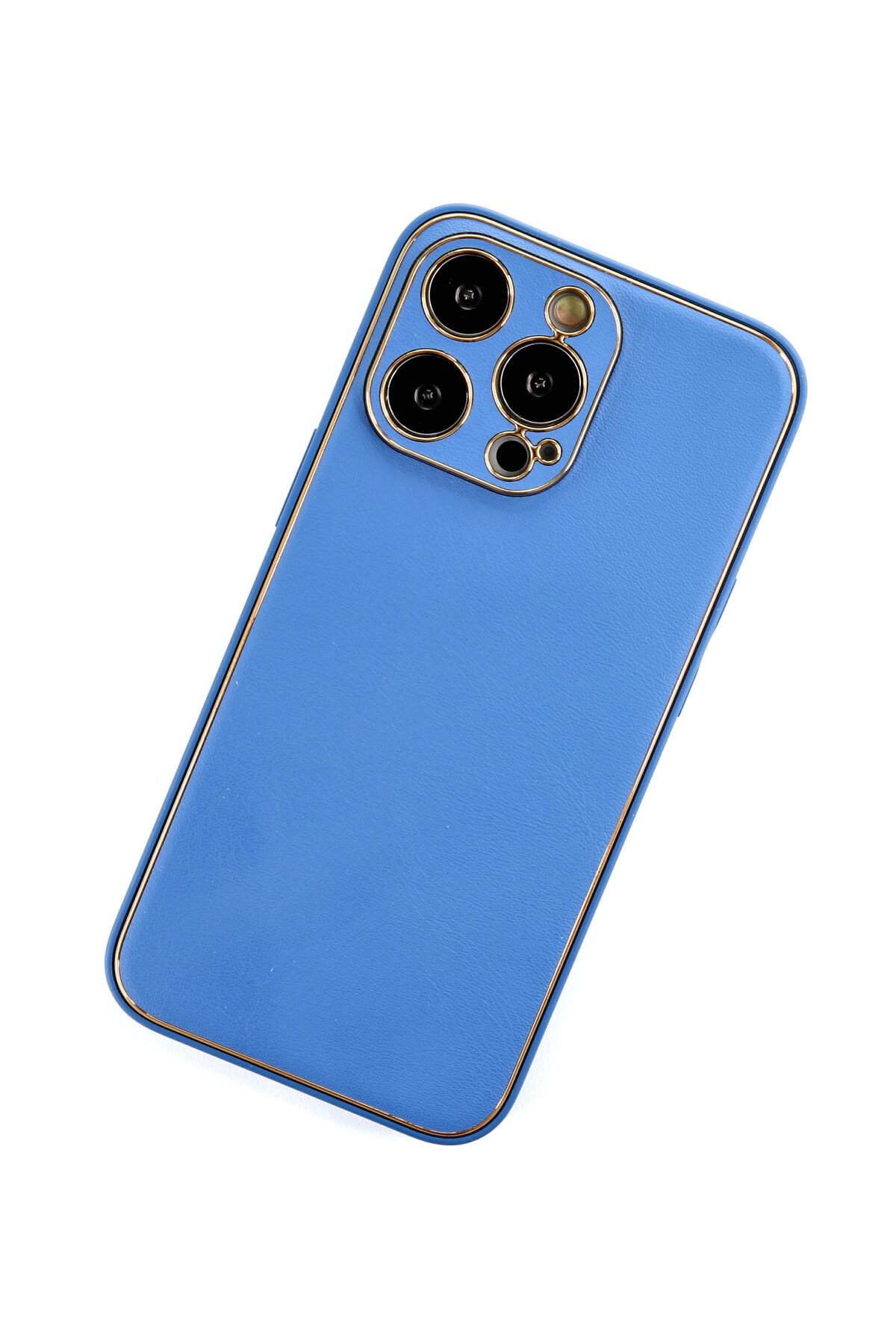 Newface iPhone 13 Pro Max Kılıf Sofya Yüzüklü Silikon Kapak - Rose