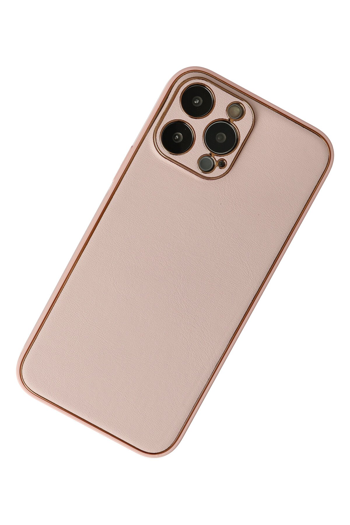 Newface iPhone 13 Pro Max Kılıf Zegna Yüzüklü Silikon Kapak - Gümüş