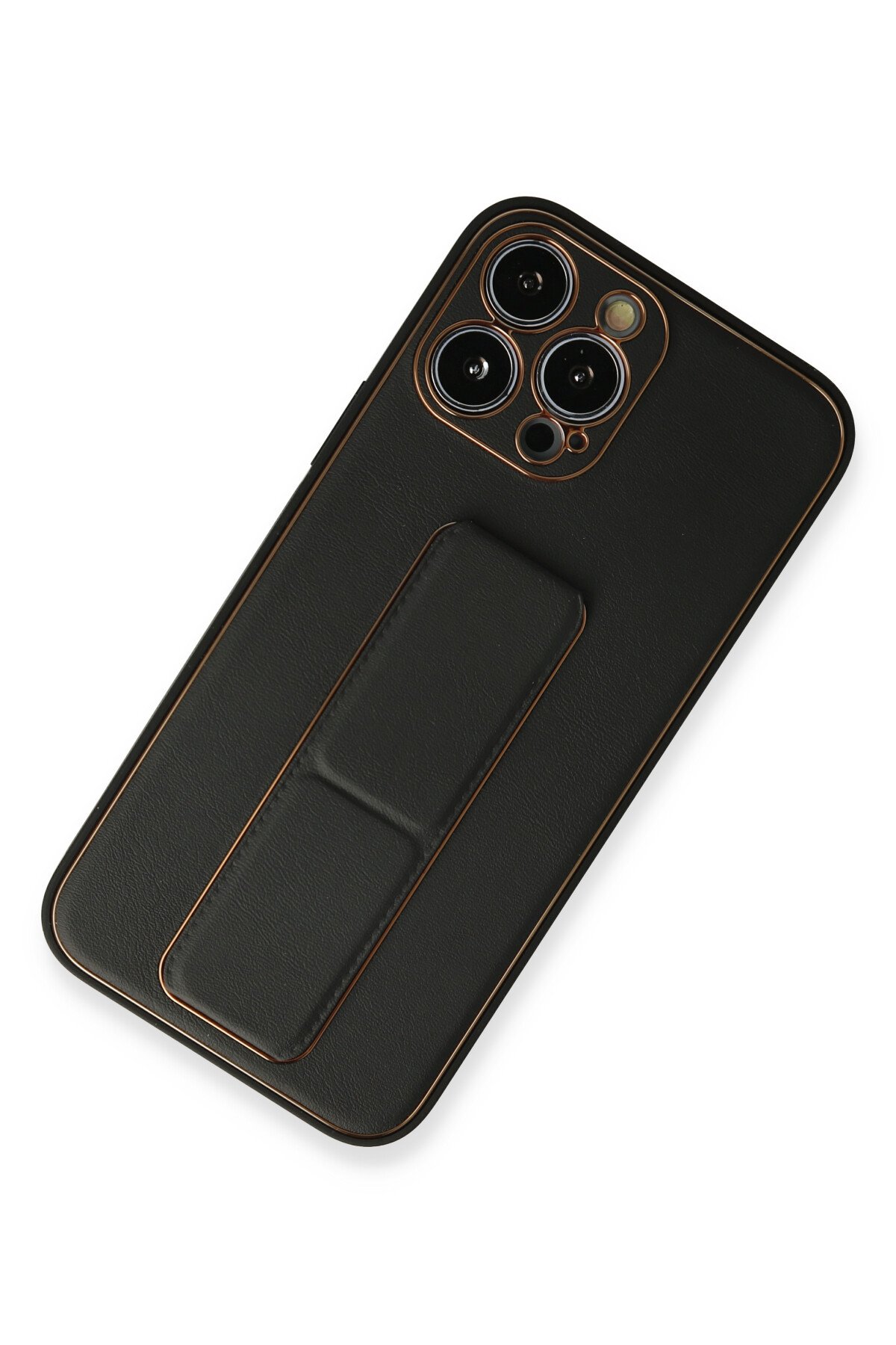 Newface iPhone 13 Pro Max Valdez Metal Kamera Lens - Derin Mor