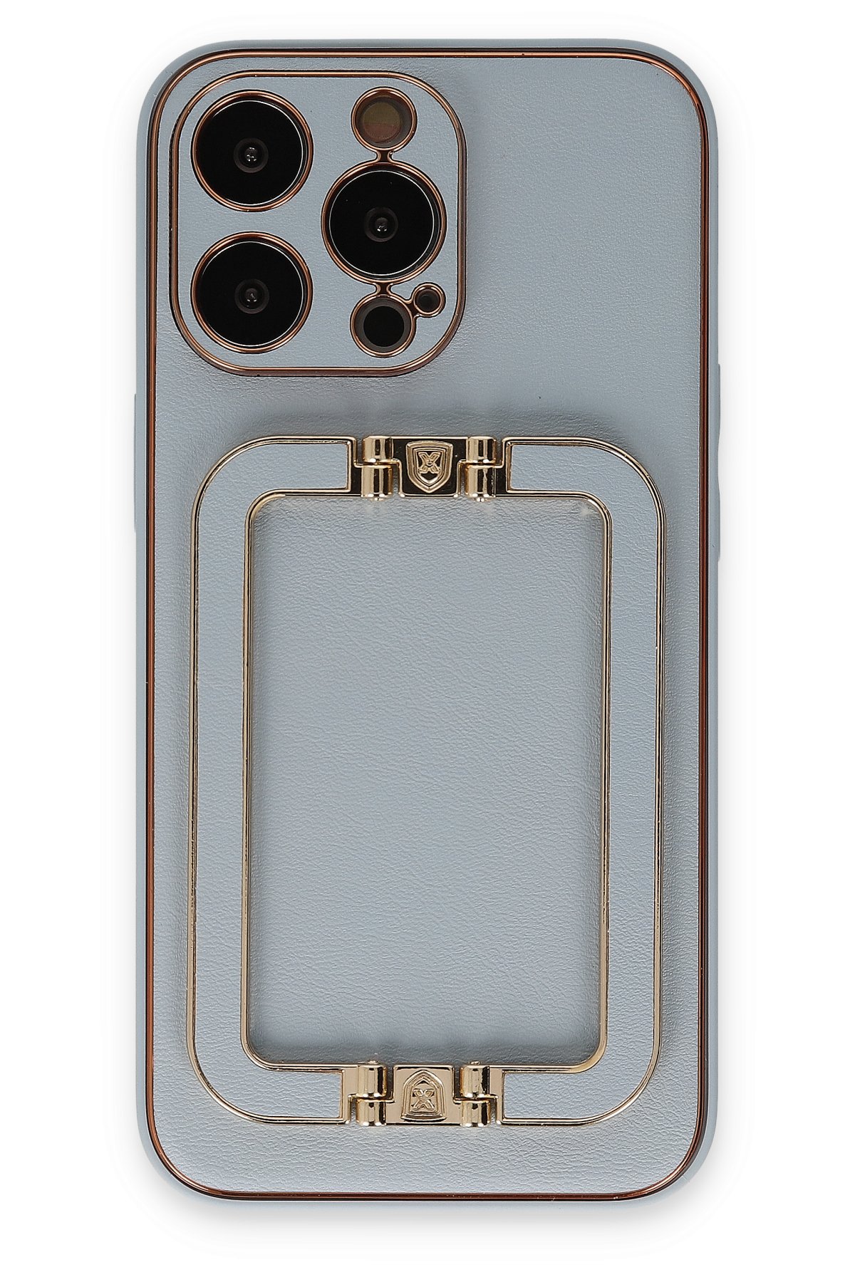 Newface iPhone 13 Pro Max Rainbow Kamera Lens Koruma Cam - Koyu Kırmızı