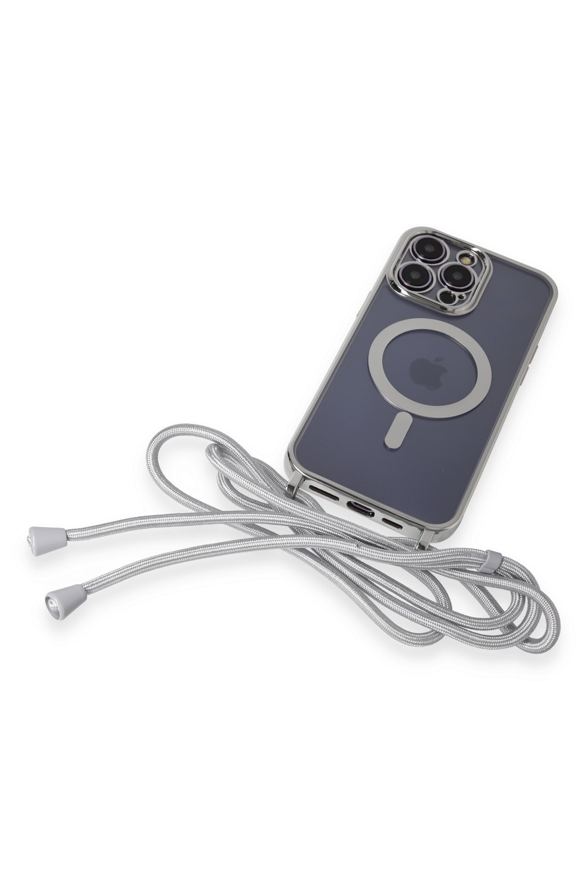 Newface iPhone 13 Pro Max Kılıf Nano içi Kadife Silikon - Sarı