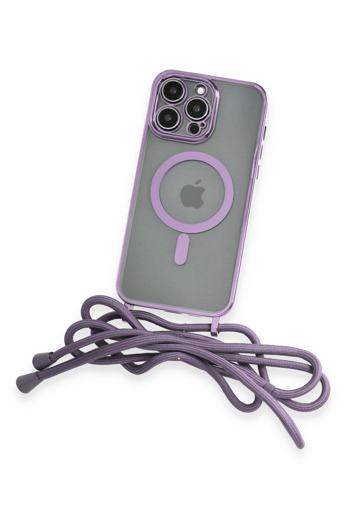 Newface iPhone 13 Pro Max Neon Fosforlu Kamera Lens - Sarı