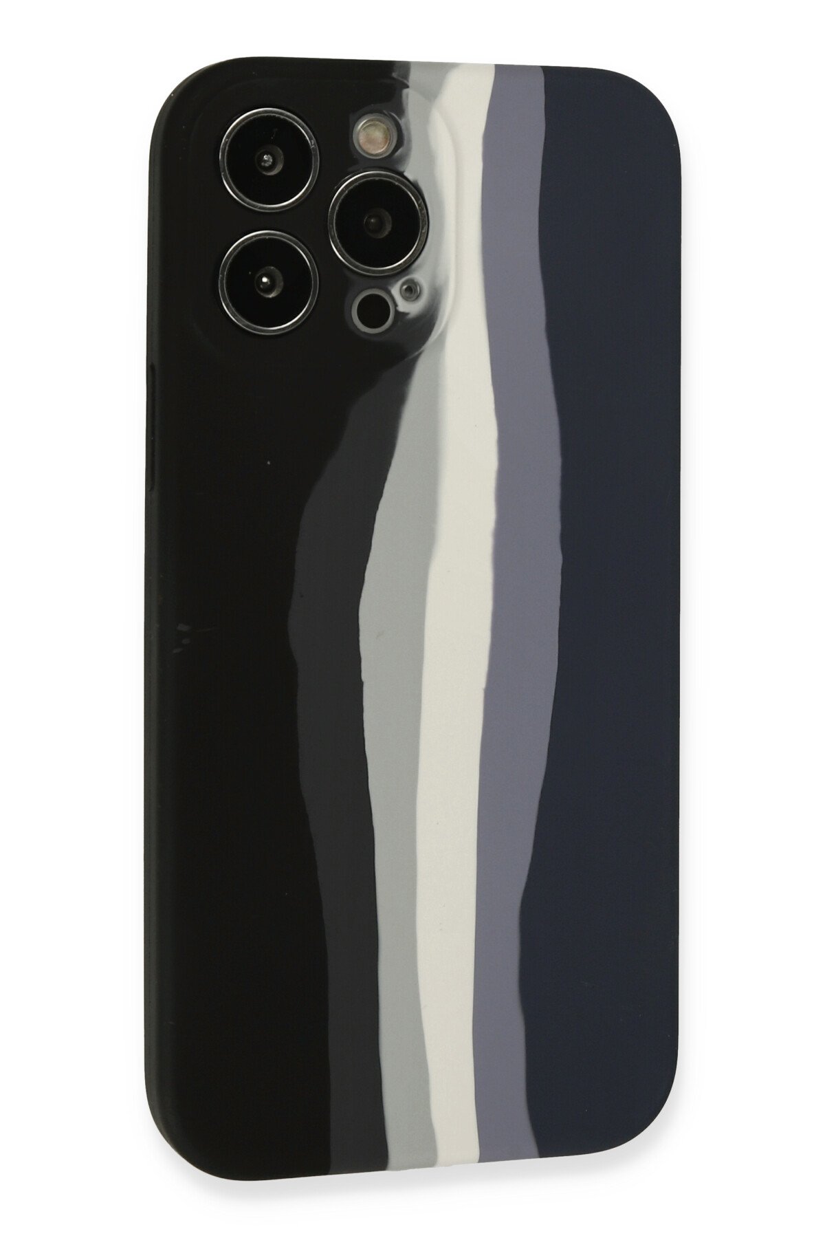 Newface iPhone 13 Pro Max Kılıf Montreal Silikon Kapak - Lacivert