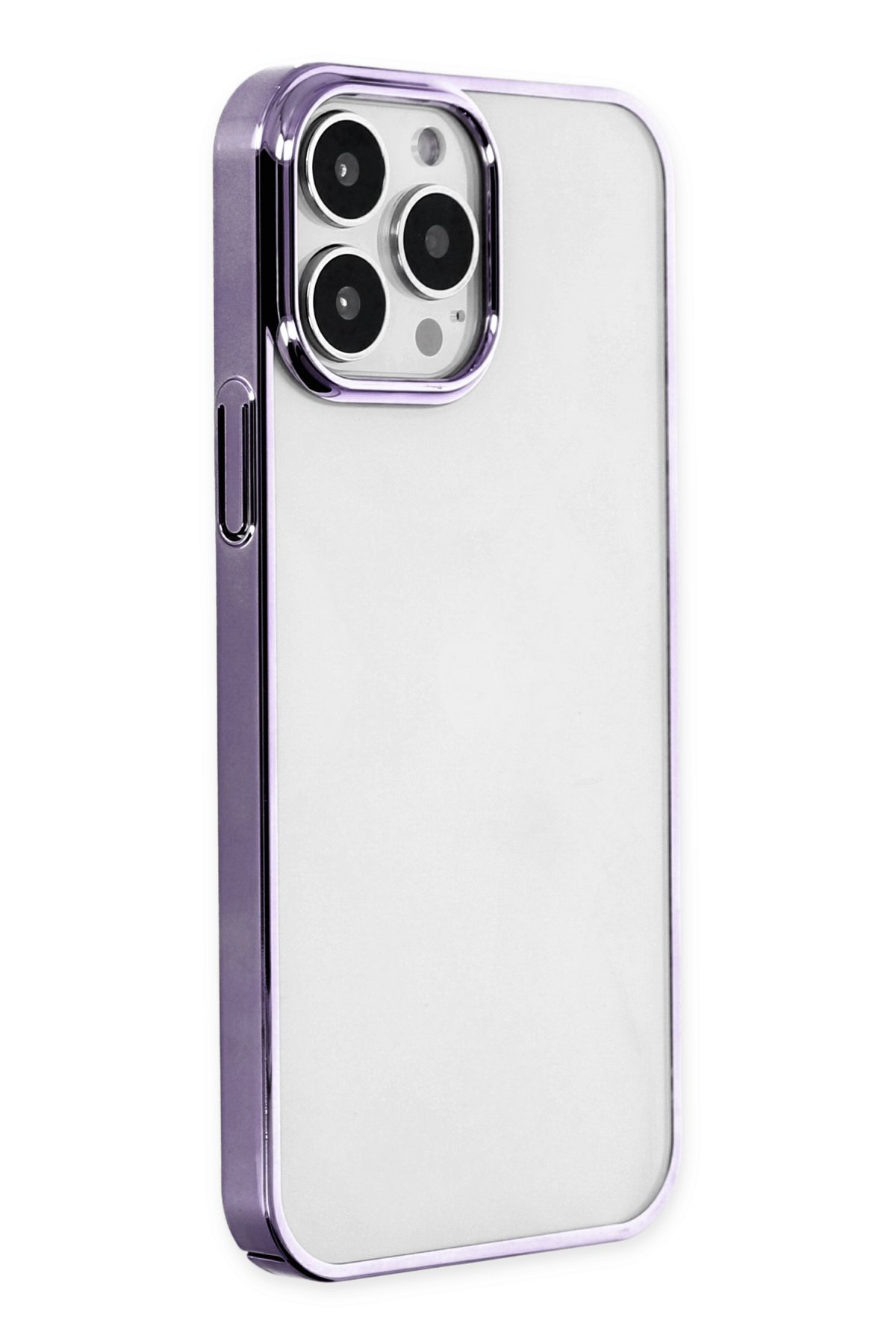 Newface iPhone 13 Pro Max Kılıf Palm Buzlu Kamera Sürgülü Silikon - Yeşil