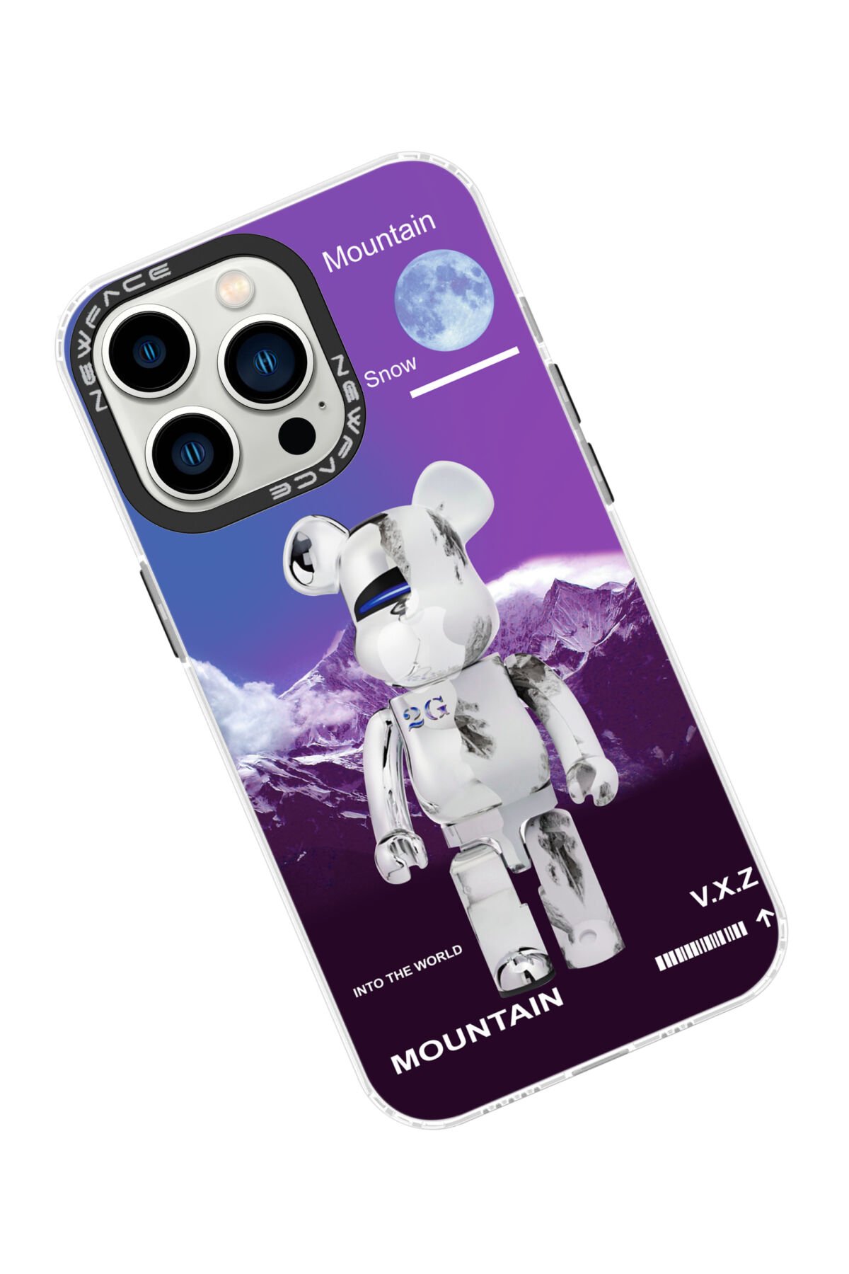 Newface iPhone 13 Pro Max Kılıf Nano içi Kadife Silikon - Bej