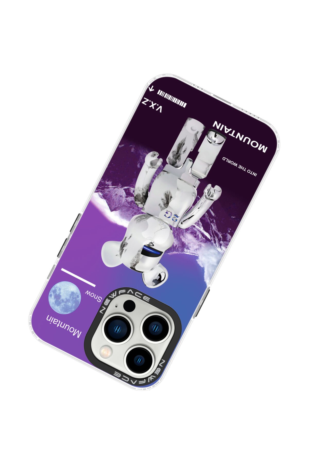 Newface iPhone 13 Pro Max Kılıf Nano içi Kadife Silikon - Bej