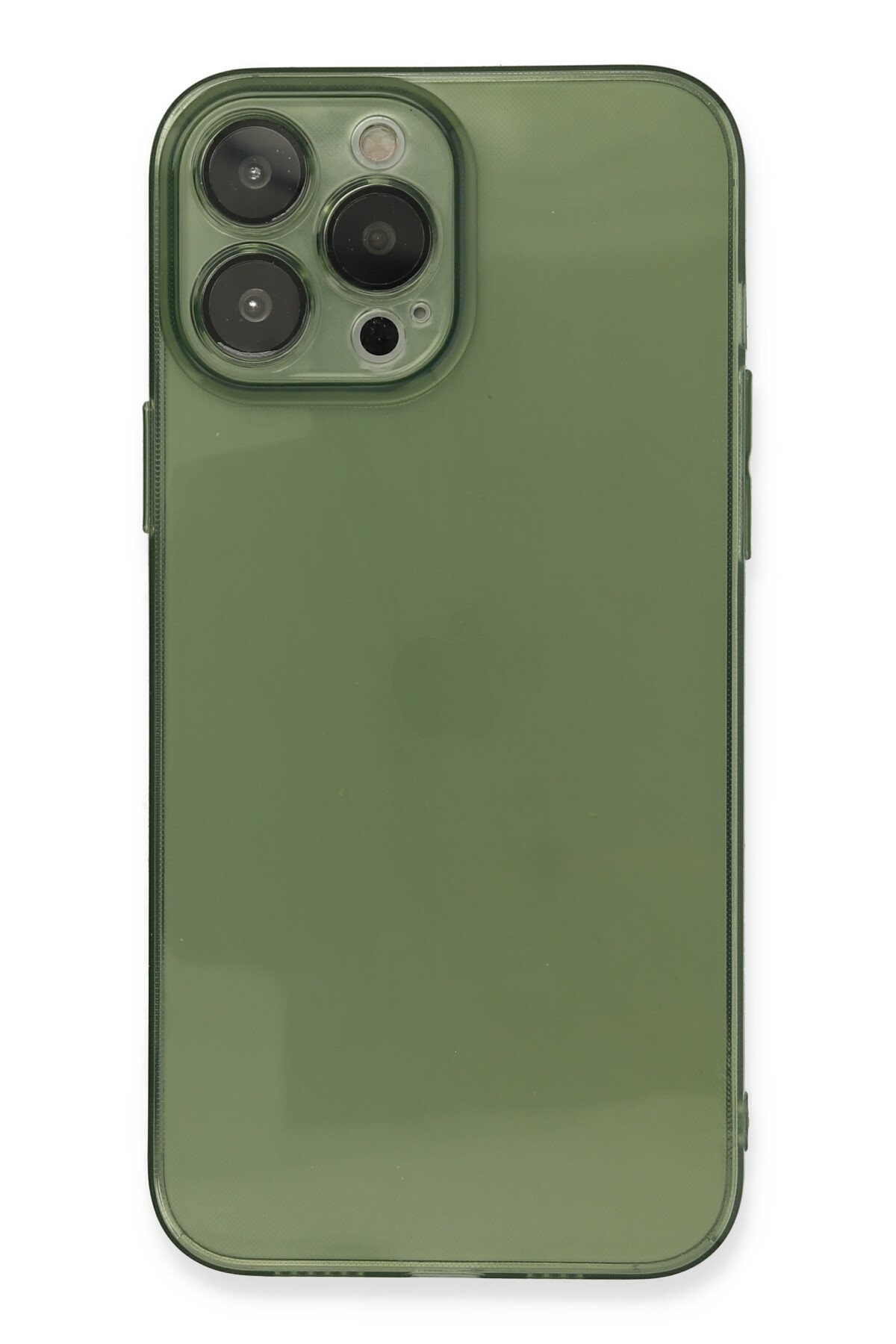 Newface iPhone 13 Pro Max Kılıf Platin Kamera Koruma Silikon - Lila