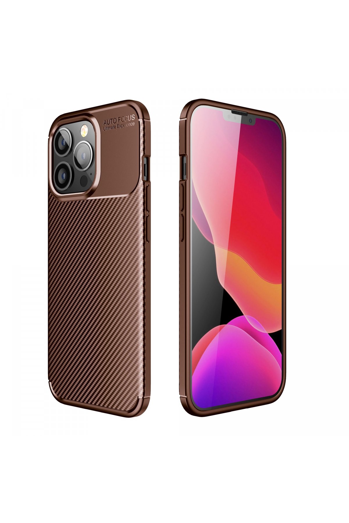 Newface iPhone 13 Pro Max Kılıf Uag Plyo Magneticsafe Silikon - Siyah