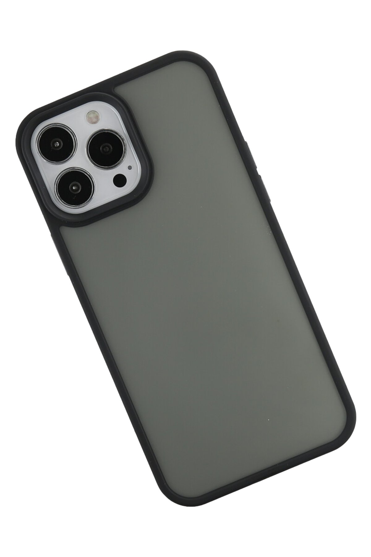 Newface iPhone 13 Pro Max Kılıf Fly Lens Silikon - Şeffaf