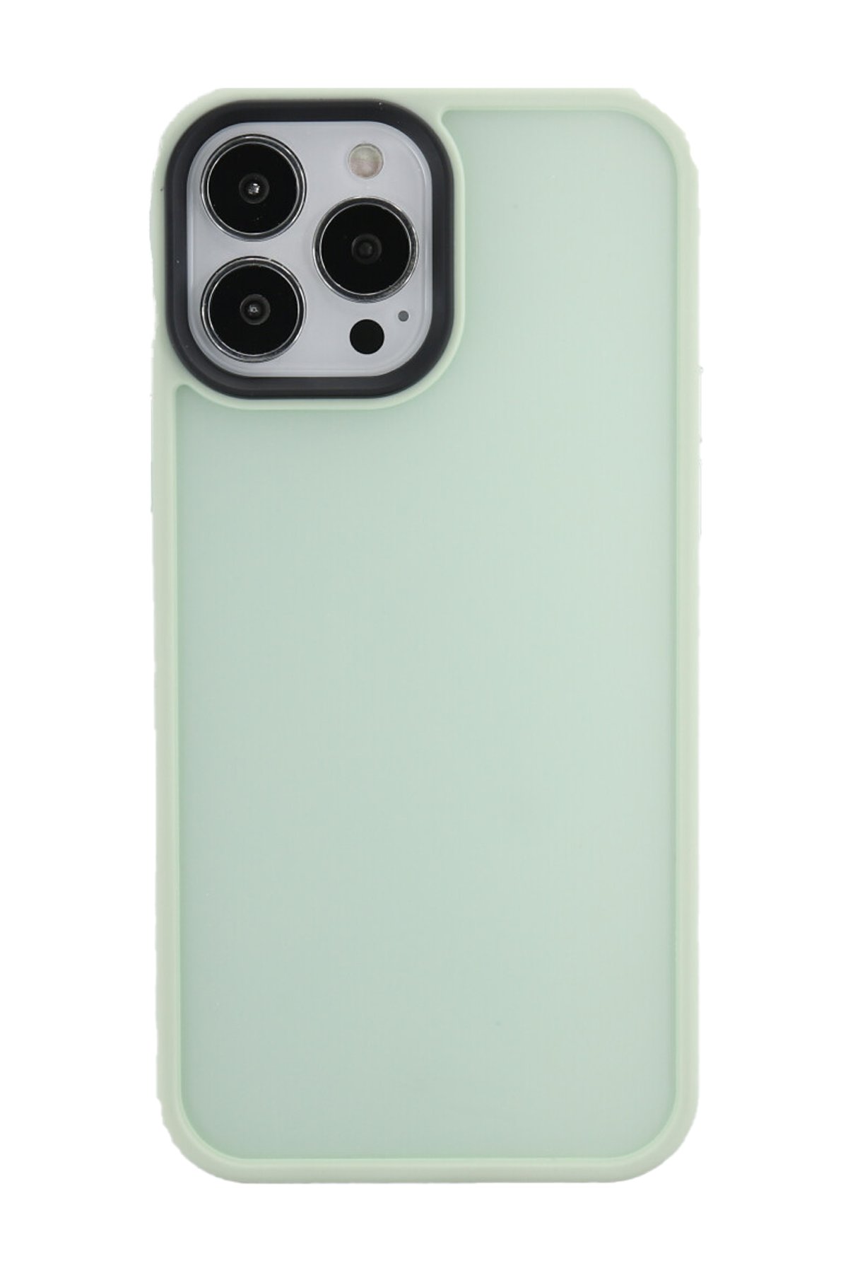 Newface iPhone 13 Pro Max Kılıf Esila Silikon - Mor