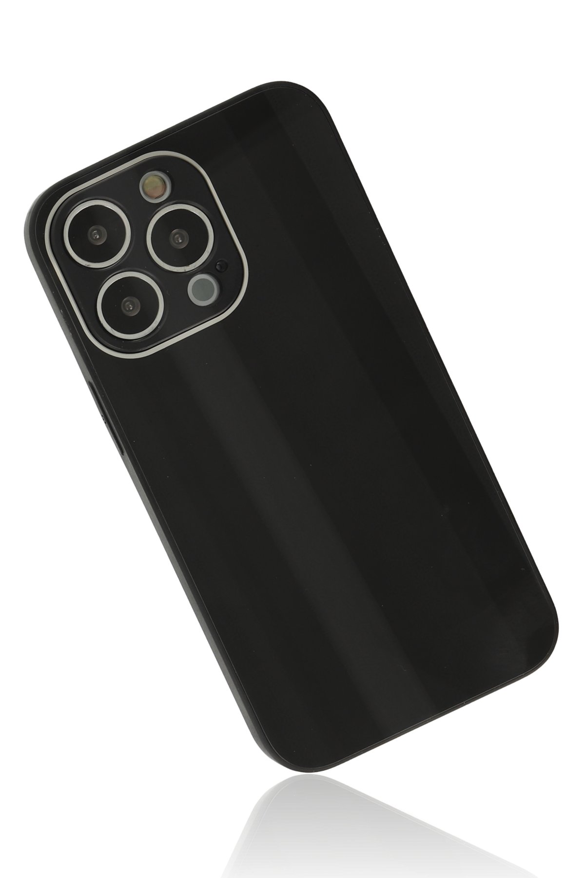 Newface iPhone 13 Pro Max Kılıf Nano içi Kadife Silikon - Kiremit