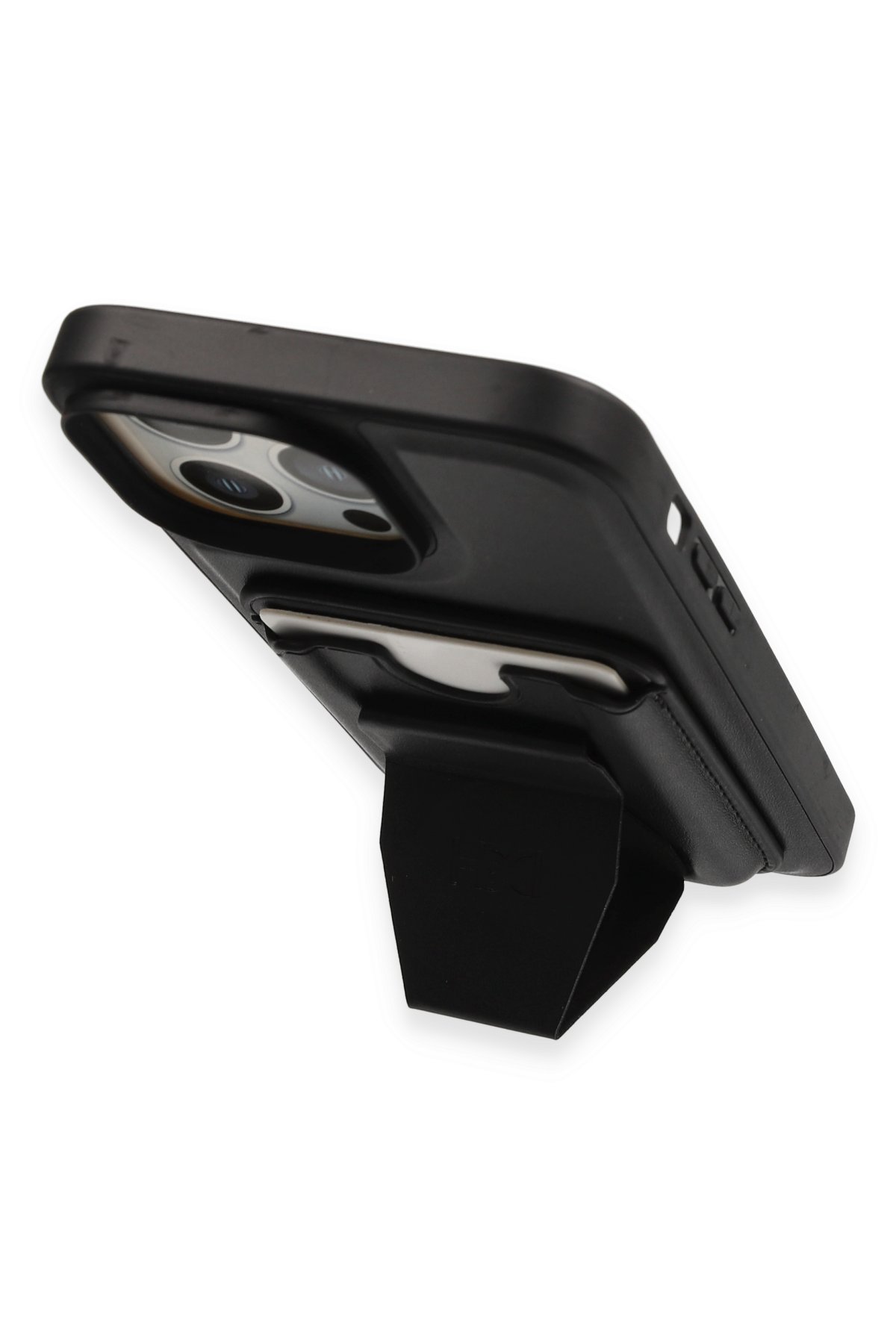 HDD iPhone 13 Pro Max Kılıf HBC-190 Kolaj Kapak - Koyu Yeşil