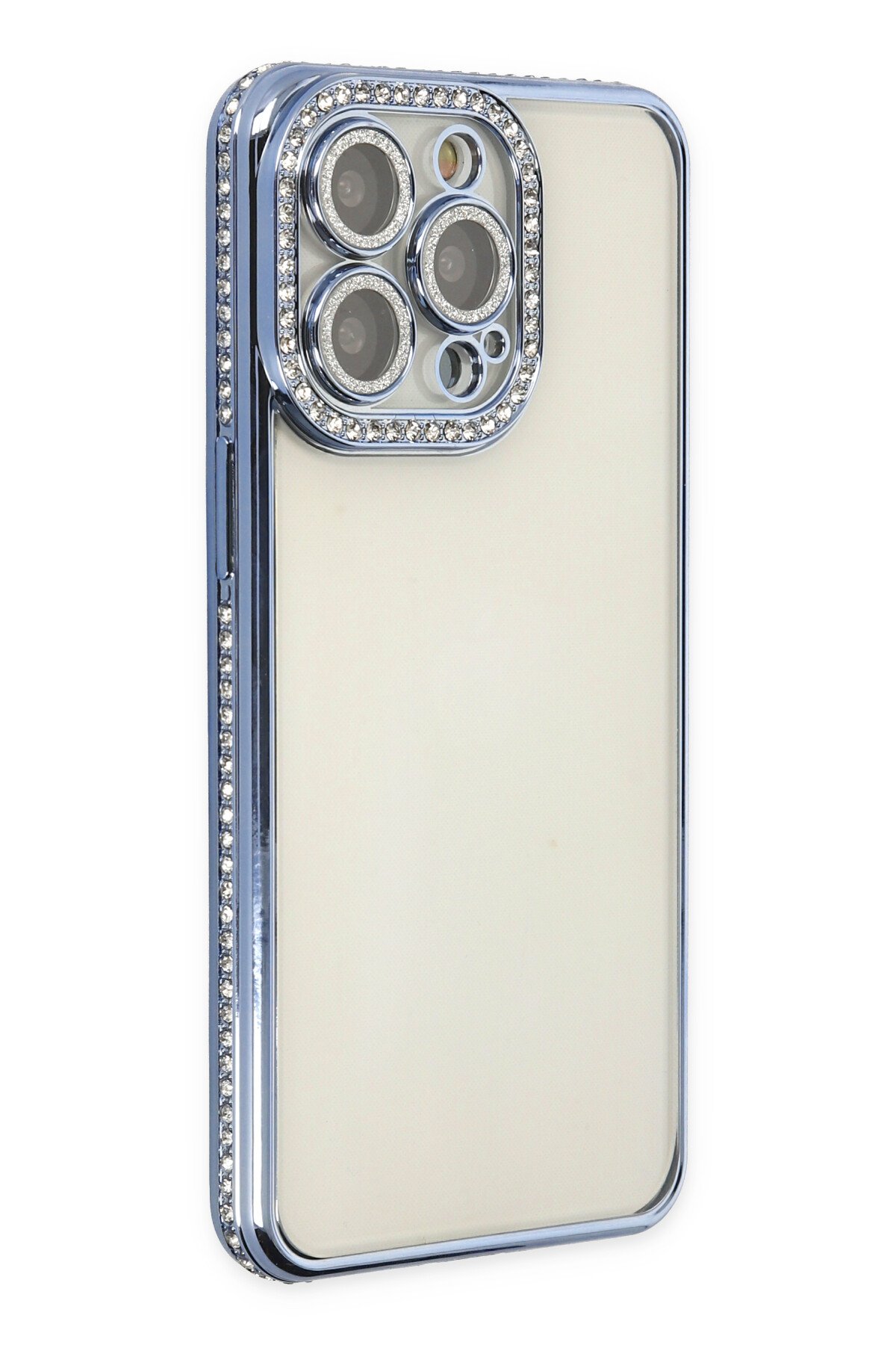 Newface iPhone 13 Pro Max Kılıf Armada Lensli Kapak - Derin Mor