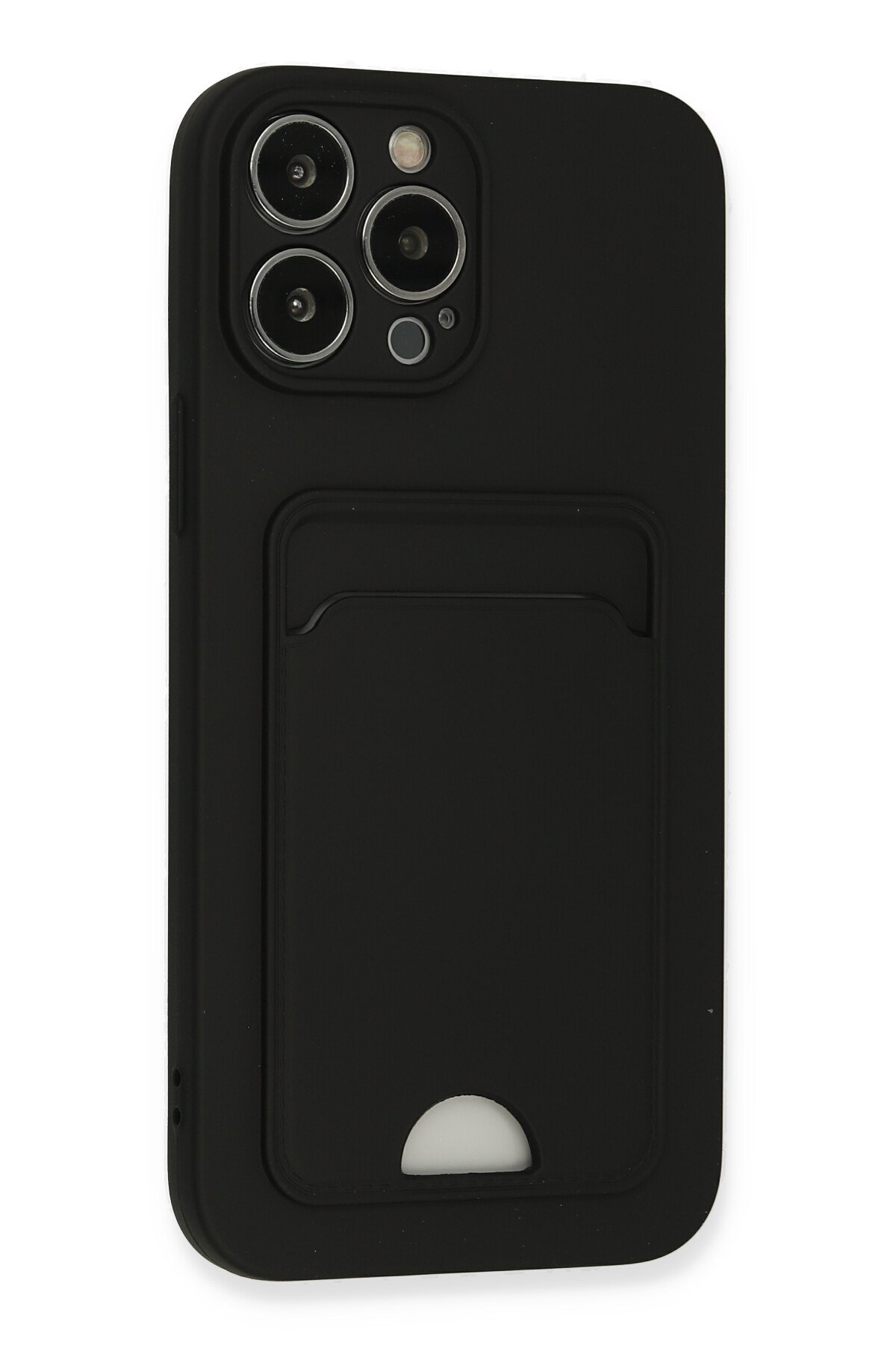 Newface iPhone 13 Pro Max Kılıf Mekanik Bumper Kapak - Gold