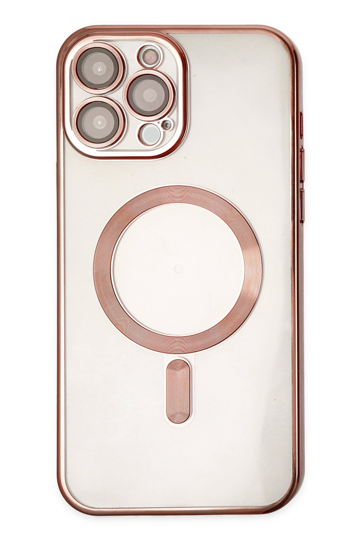 Newface iPhone 13 Pro Max Kılıf Nano içi Kadife Silikon - Siyah