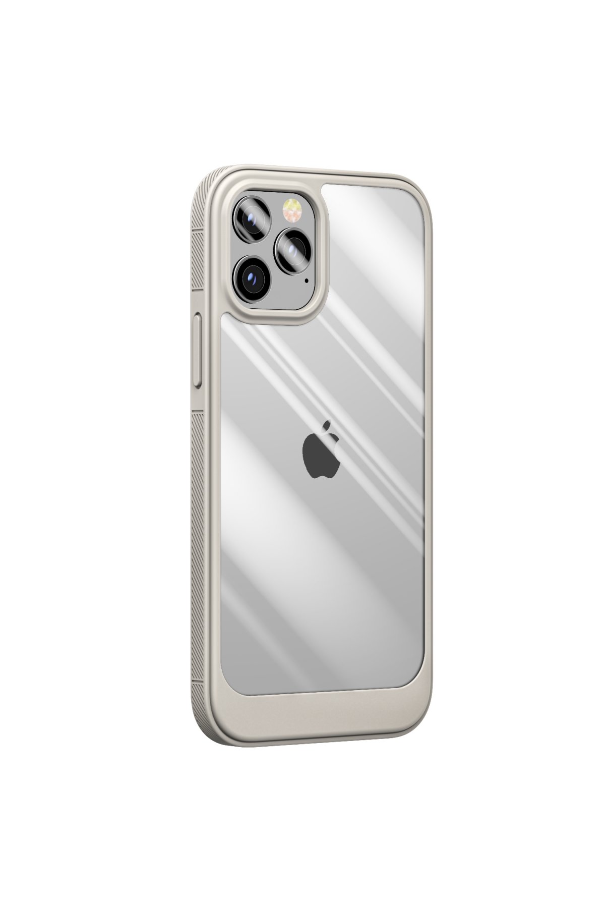 Newface iPhone 13 Pro Max Kılıf Palm Buzlu Kamera Sürgülü Silikon - Turkuaz