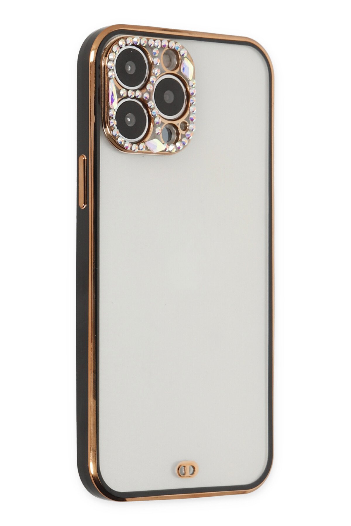Newface iPhone 13 Pro Max Kılıf Coco Deri Silikon Kapak - Açık Lila