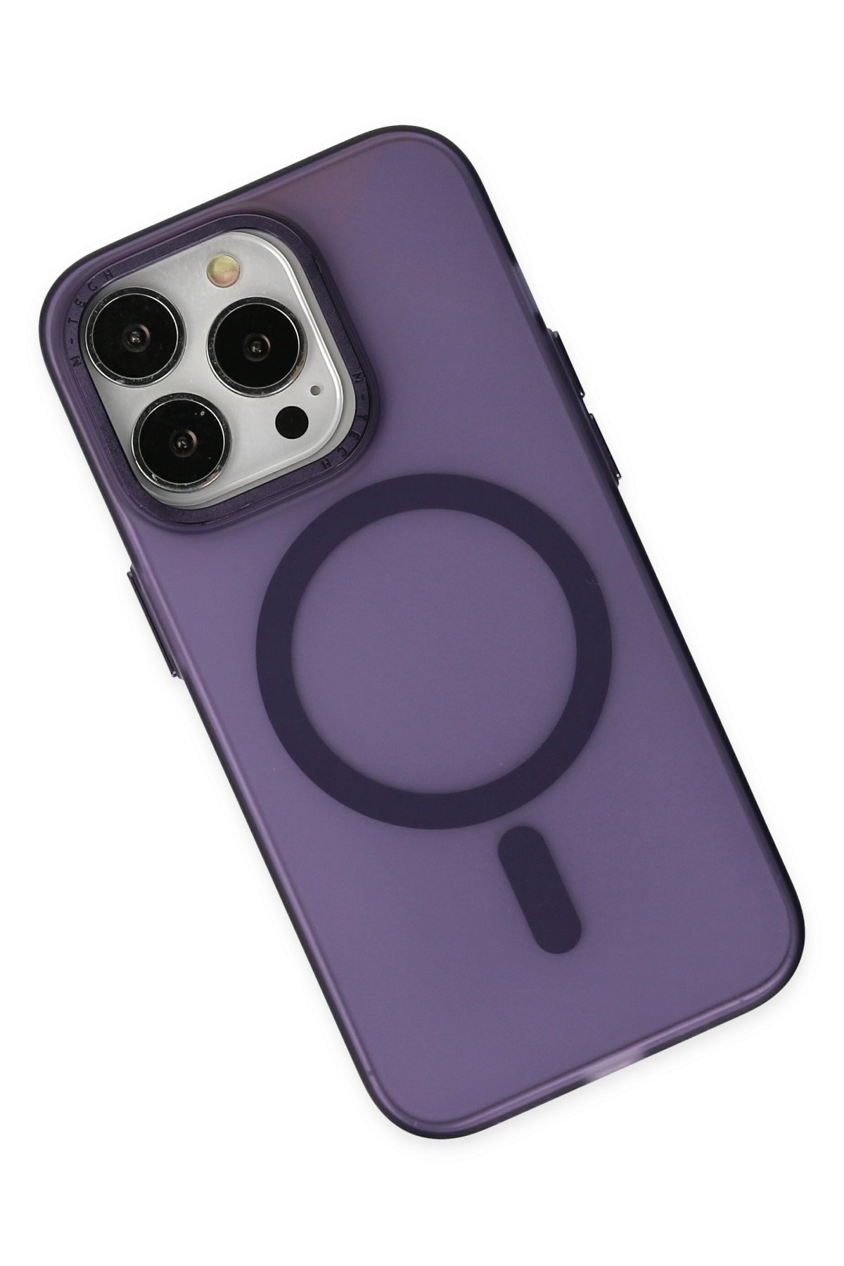 Newface iPhone 13 Pro Max Kılıf Fly Lens Silikon - Siyah