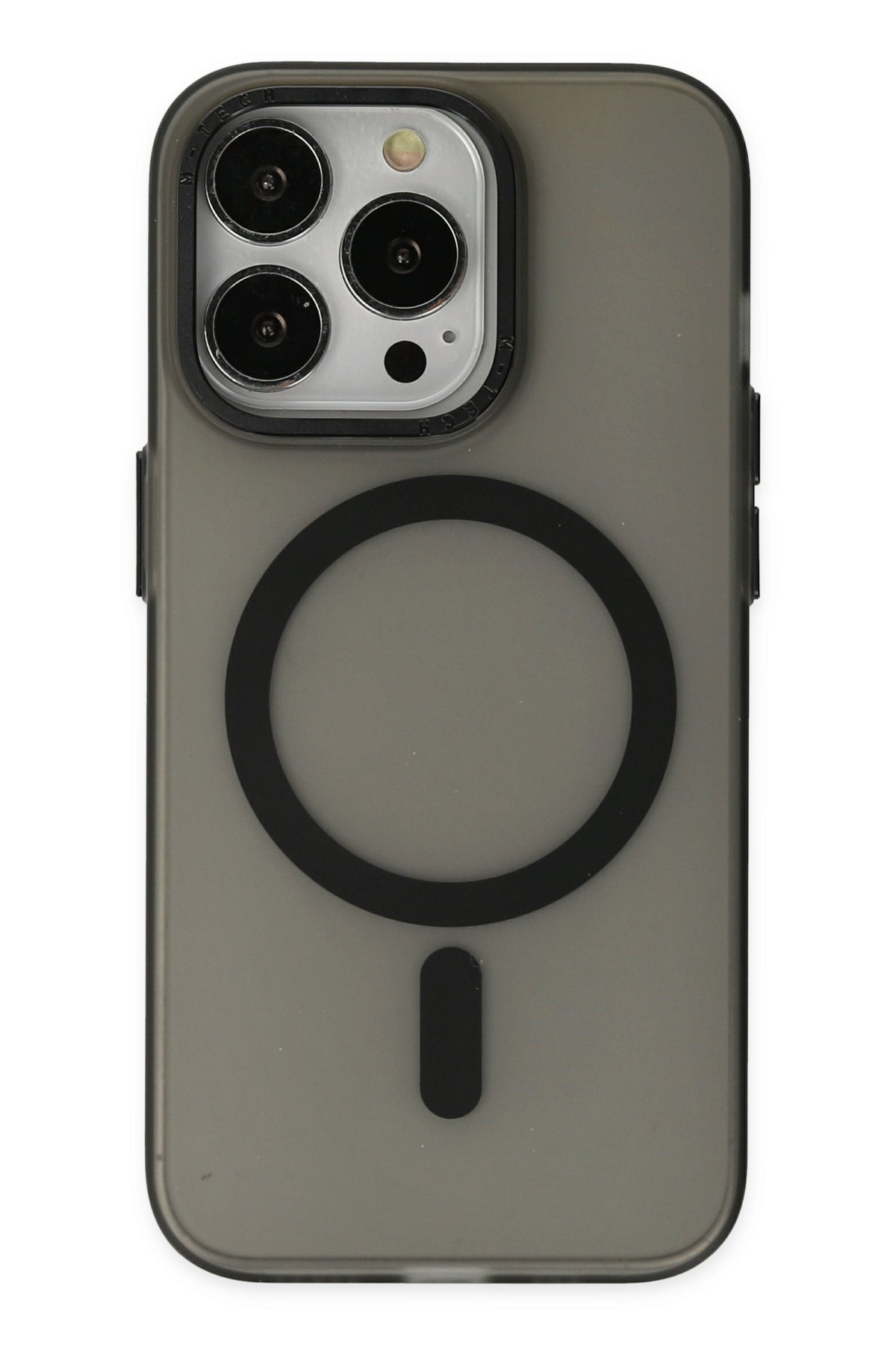 Newface iPhone 13 Pro Max Kılıf Mega Standlı Silikon - Mavi