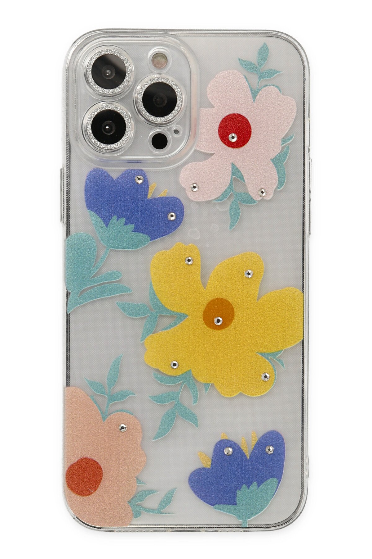 Newface iPhone 13 Pro Max Kılıf Moshi Lens Magneticsafe Silikon - Füme