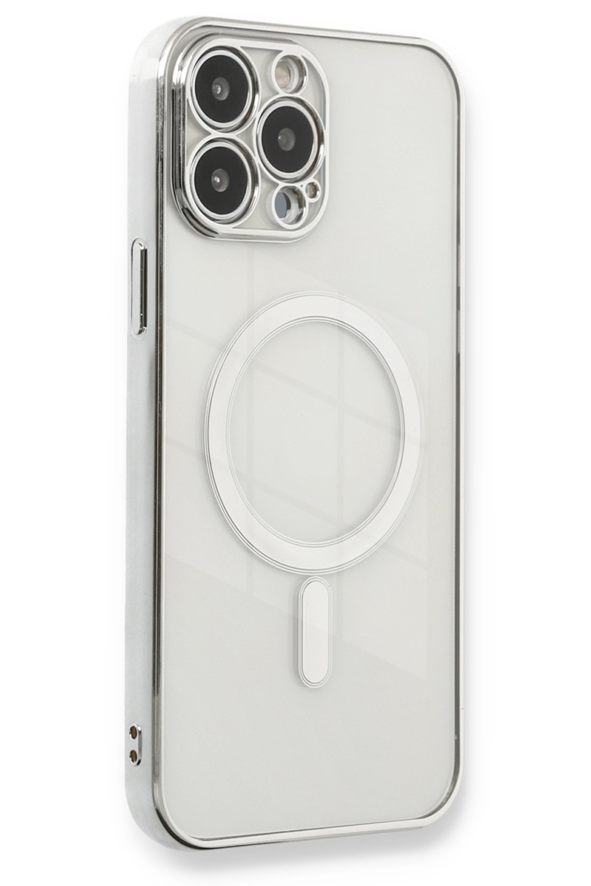 Newface iPhone 13 Pro Max Rainbow Kamera Lens Koruma Cam - Mor
