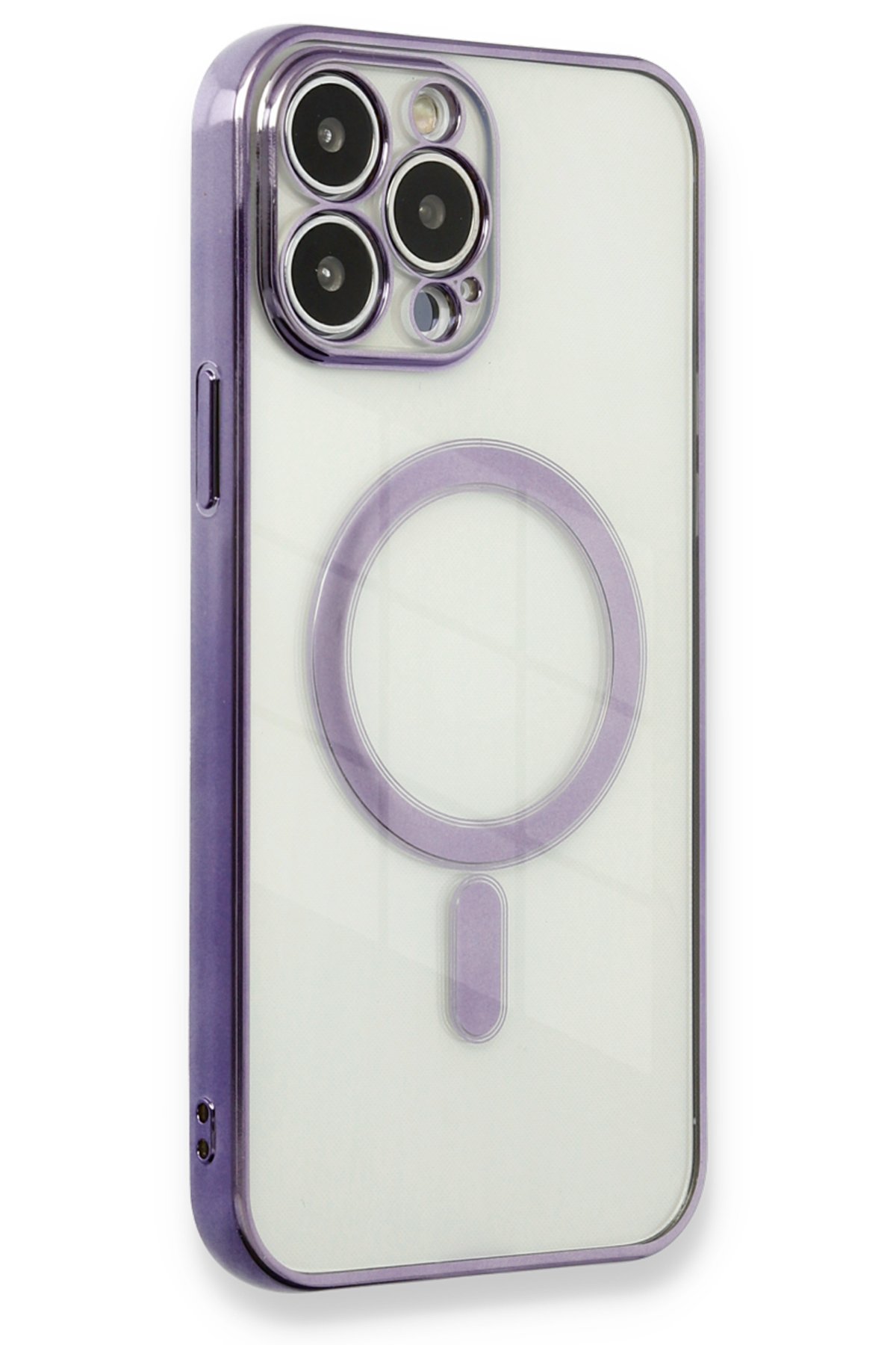 Newface iPhone 13 Pro Max Metal Kamera Lens Koruma Cam - Koyu Yeşil