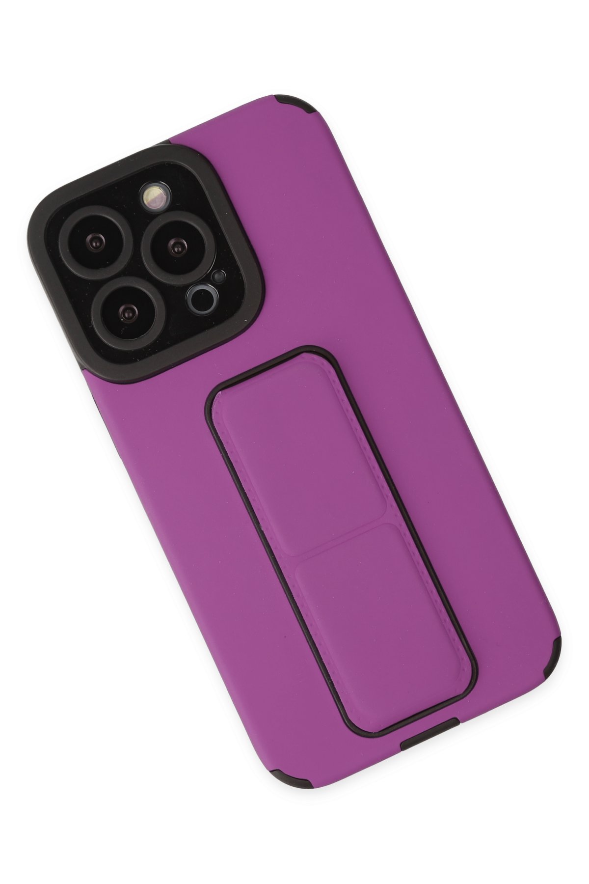 Newface iPhone 13 Pro Max Kılıf Esila Silikon - Kırmızı