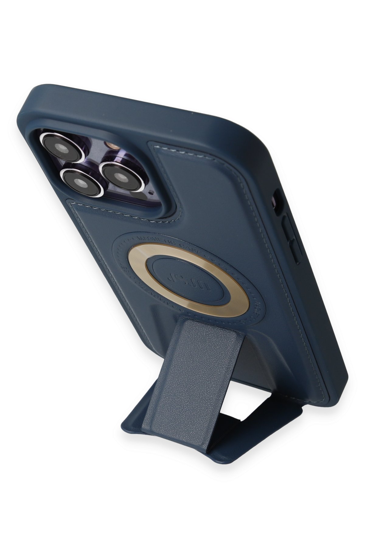 Newface iPhone 13 Pro Max Kılıf Grand Magneticsafe Kapak - Siyah