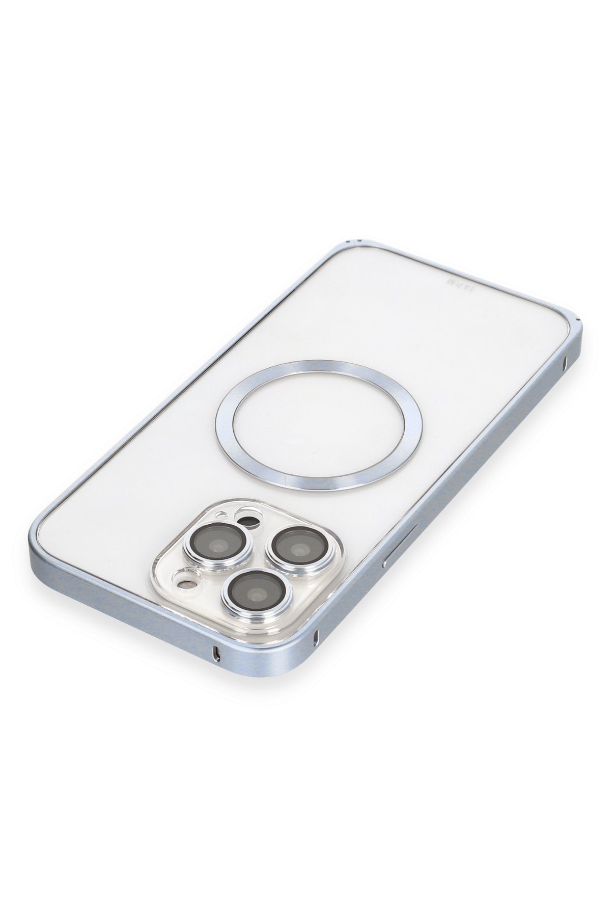 Joko iPhone 13 Pro Max Kılıf Bubble Magsafe Kapak - Mavi