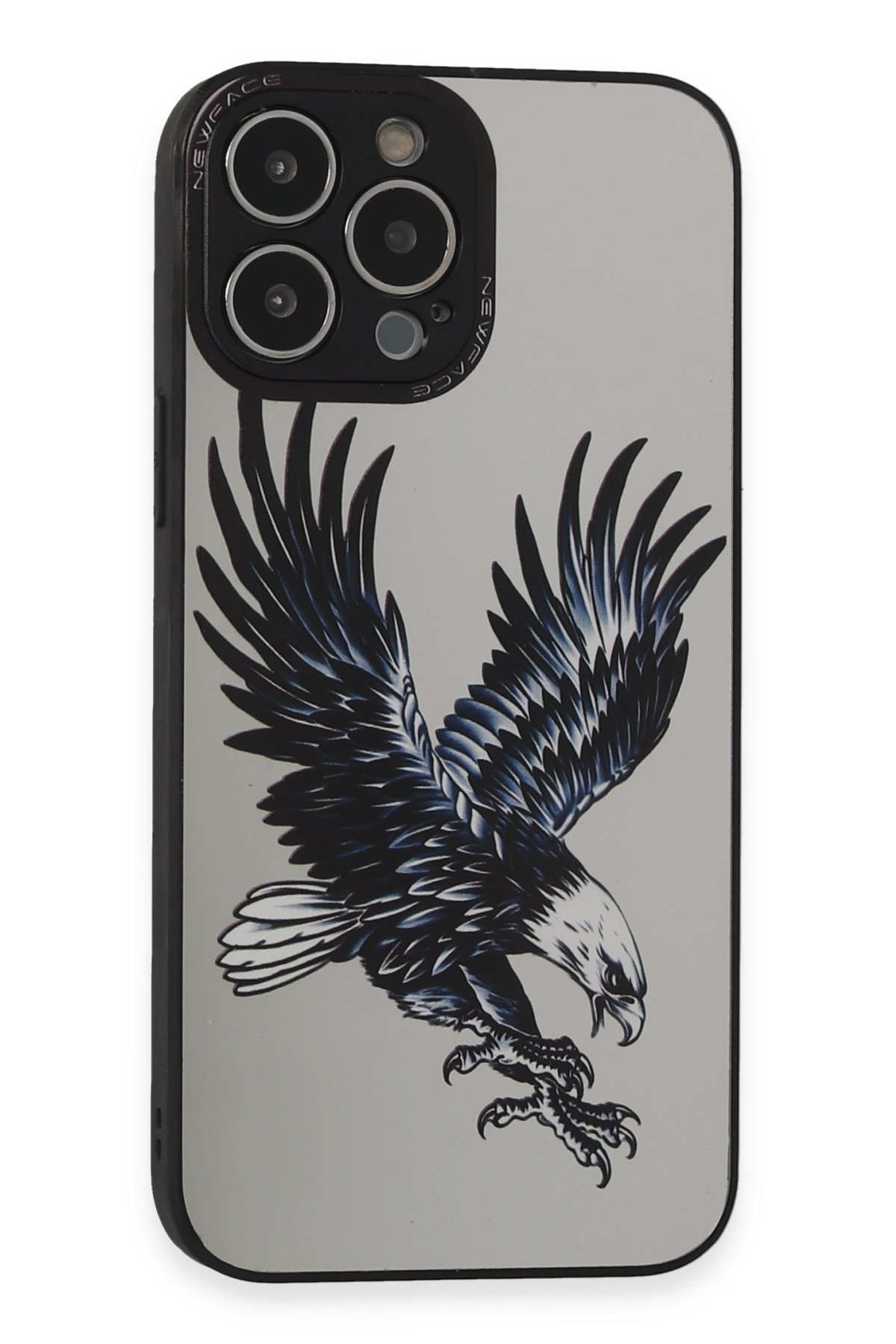 Newface iPhone 13 Pro Max Kılıf Volet Silikon - Pembe