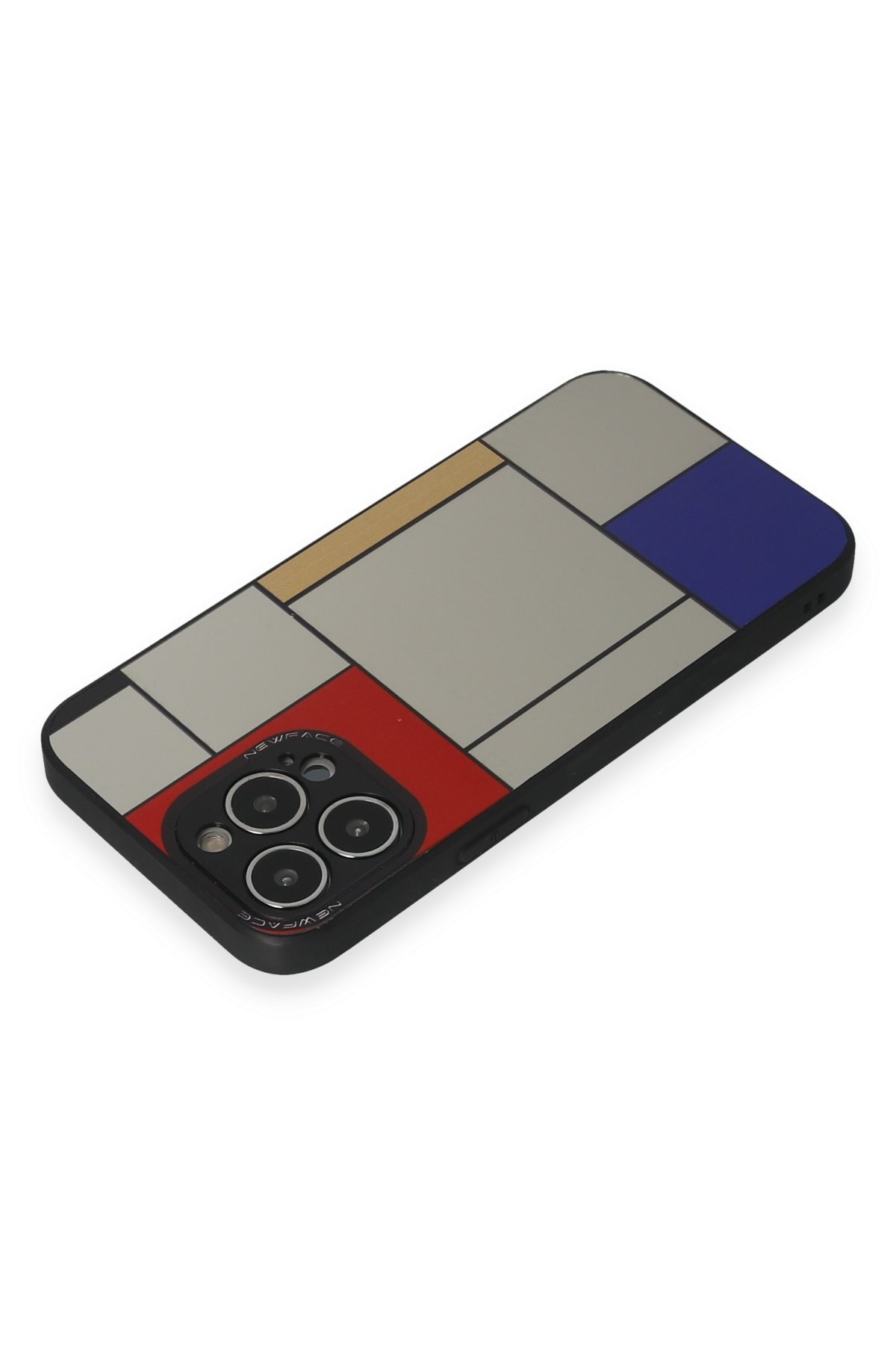 Newface iPhone 13 Pro Max Kılıf Element Magneticsafe Sert Kapak - Siyah