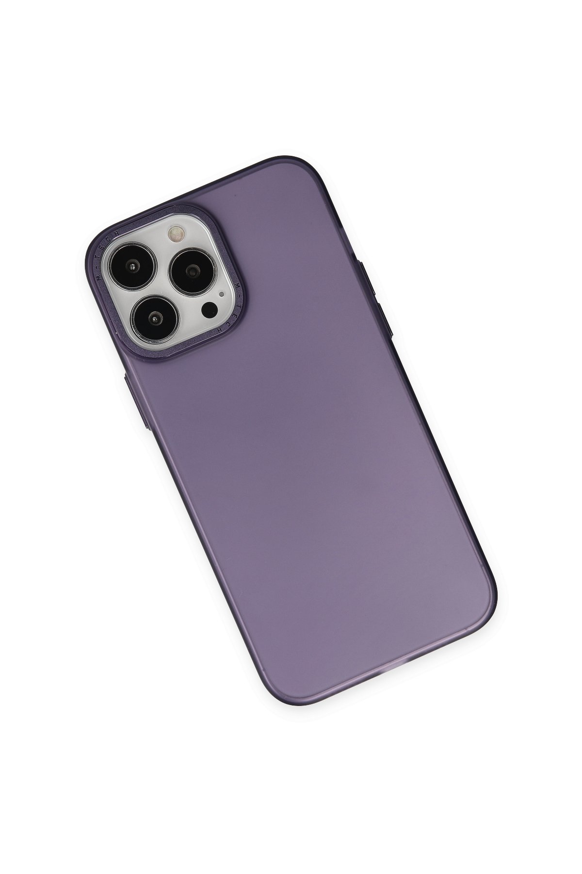 Newface iPhone 13 Pro Max Kılıf Modos Metal Kapak - Mavi