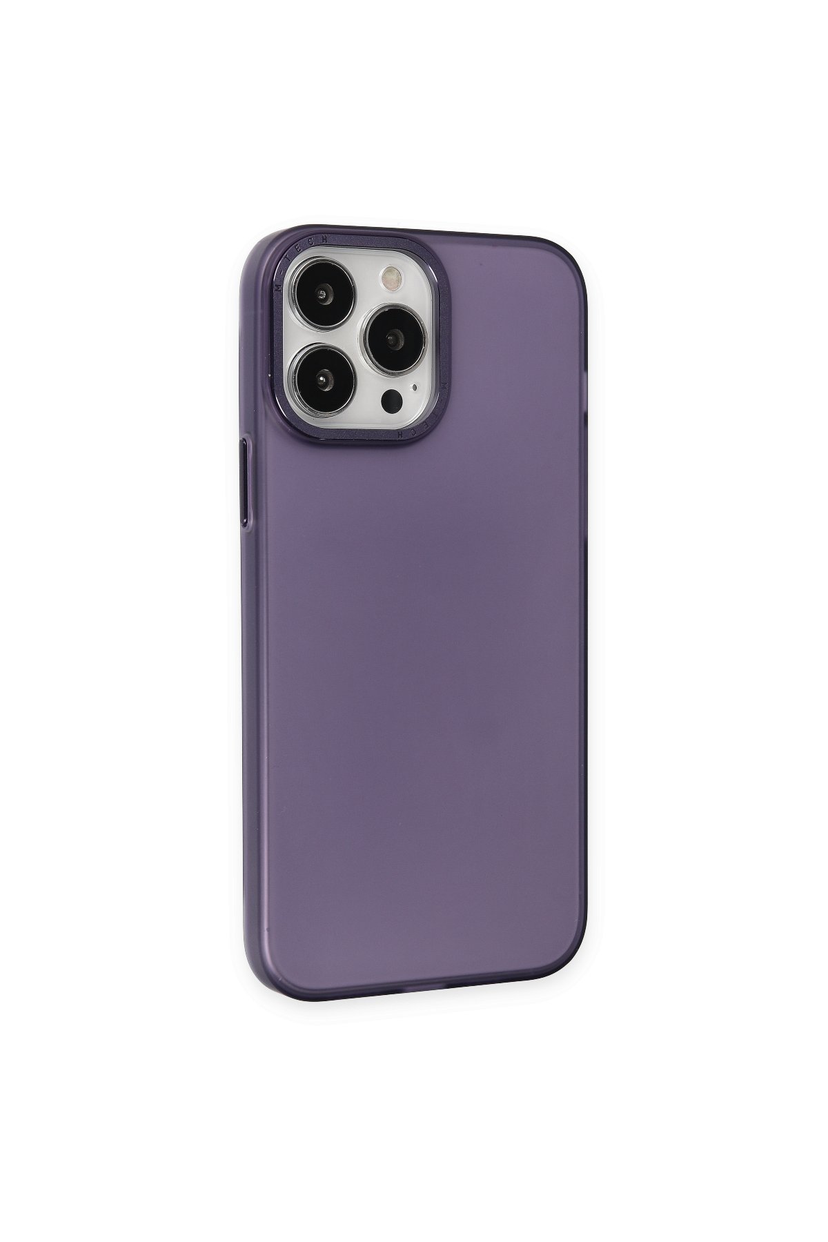 Newface iPhone 13 Pro Max Kılıf Modos Metal Kapak - Mavi