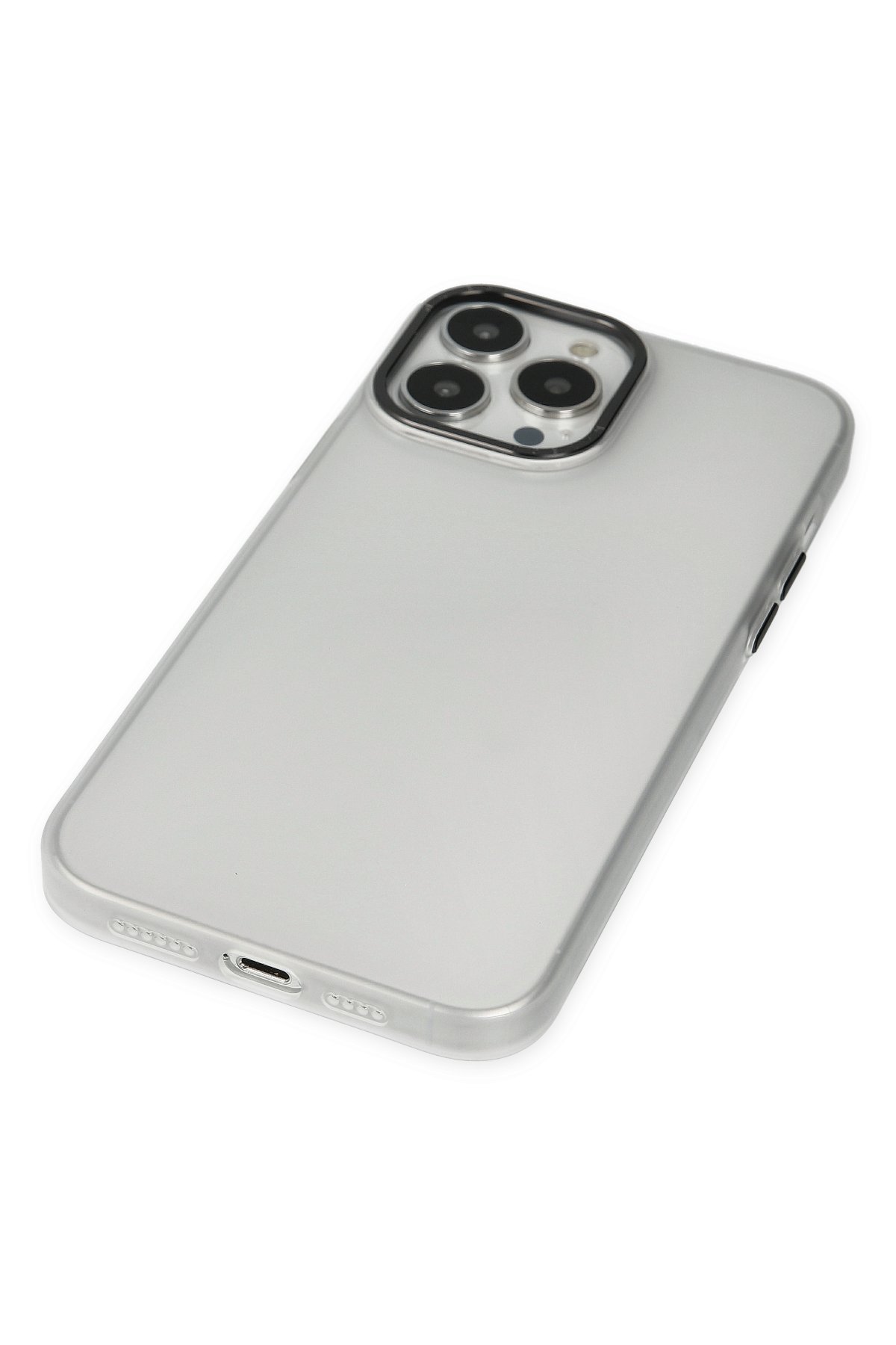 Newface iPhone 13 Pro Max Kılıf King Kapak - Bordo-Siyah