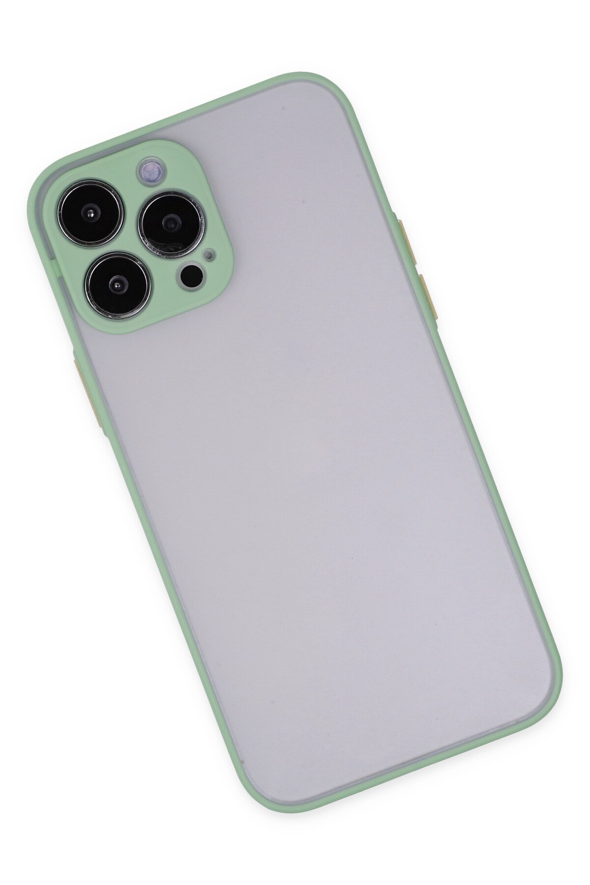 Newface iPhone 14 Pro Kılıf Sweet Desenli Silikon Kapak - Açık Mavi